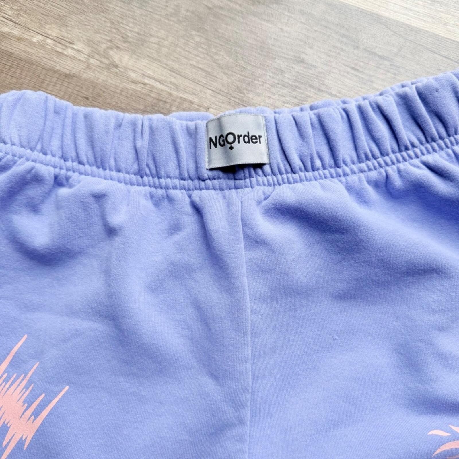 Other NGOrder Speed Demon Purple Graphic Sweatpants Joggers Y2K Size 28" / US 6 / IT 42 - 2 Thumbnail