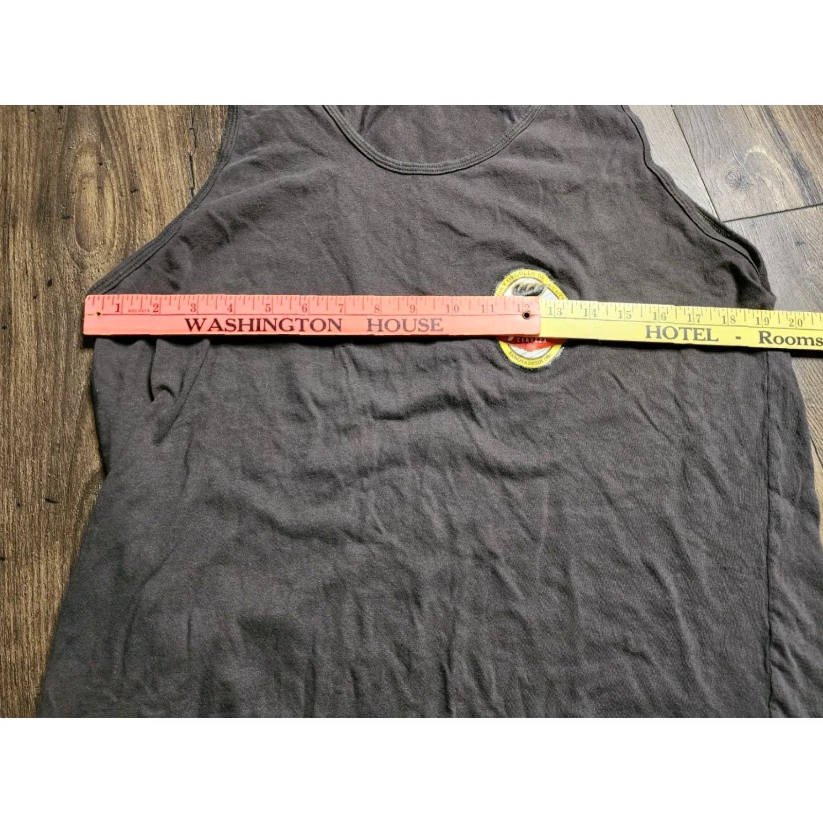 Doublet Gallo Beer Tank Top Shirt Mens L Black Sleeveless Graphic Print Crew Neck 100% Cotton Summer Activewear Size US L / EU 52-54 / 3 - 4 Thumbnail