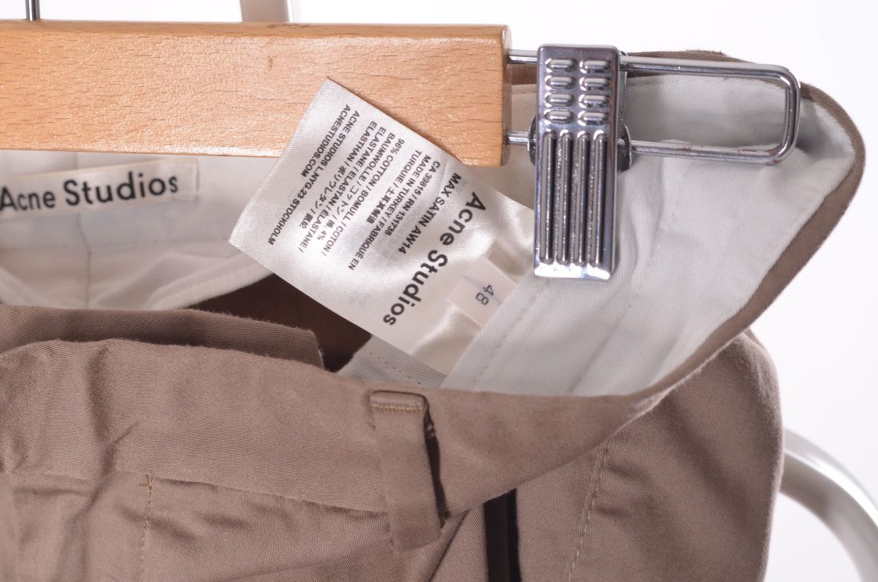 Acne Studios Acne Studios max satin aw14 pants basic fits w30 Size US 31 - 5 Thumbnail