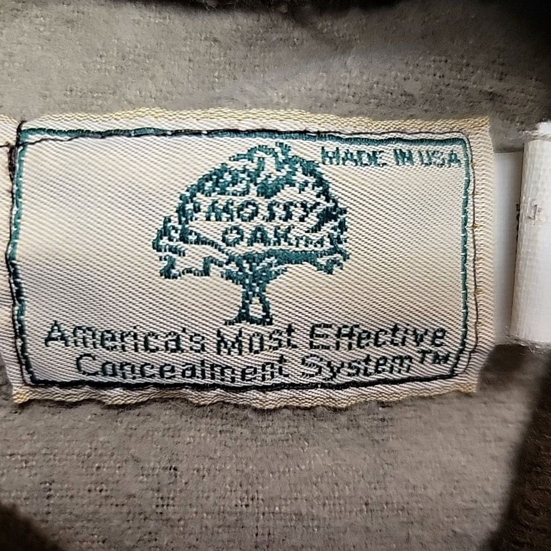 Vintage VINTAGE Mossy Oak Camo Bomber Jacket Mens XL Chamois Cloth Hunting Made in USA Jacket Size US XL / EU 56 / 4 - 4 Thumbnail