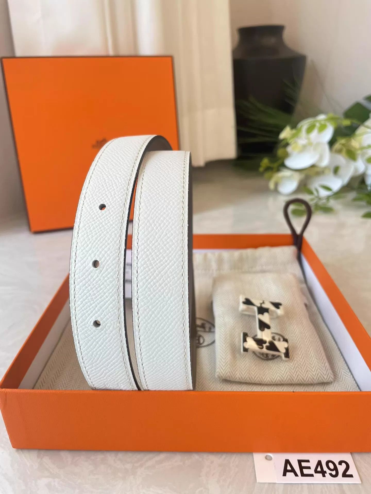 Hermes Hermès Reversible Belt 70 Z Stamp Mint Size ONE SIZE - 4 Thumbnail