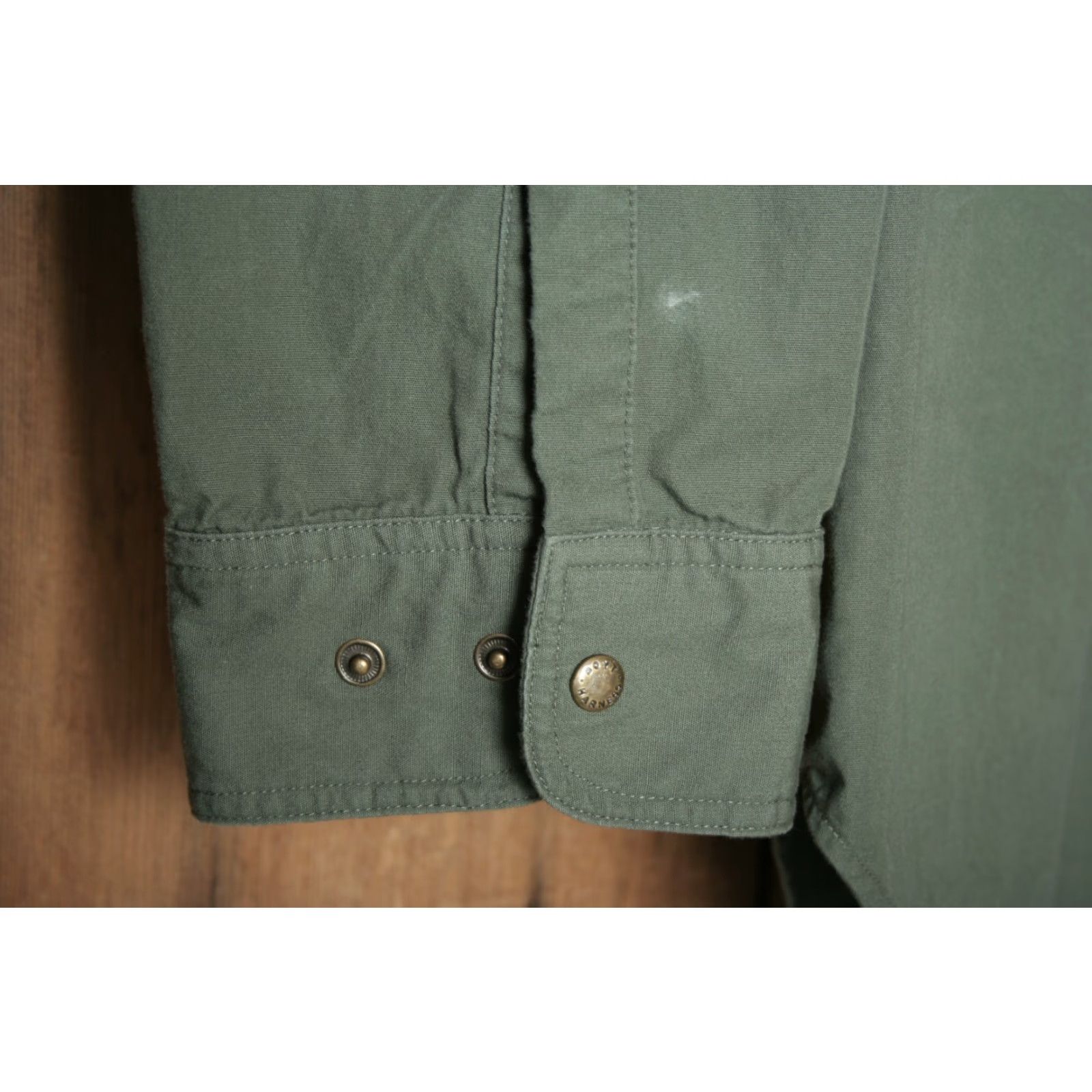Vintage BOYT HARNESS CO. Green Russell Moccasin Embroidered Button Front Shirt Sz. L Size US L / EU 52-54 / 3 - 5 Thumbnail