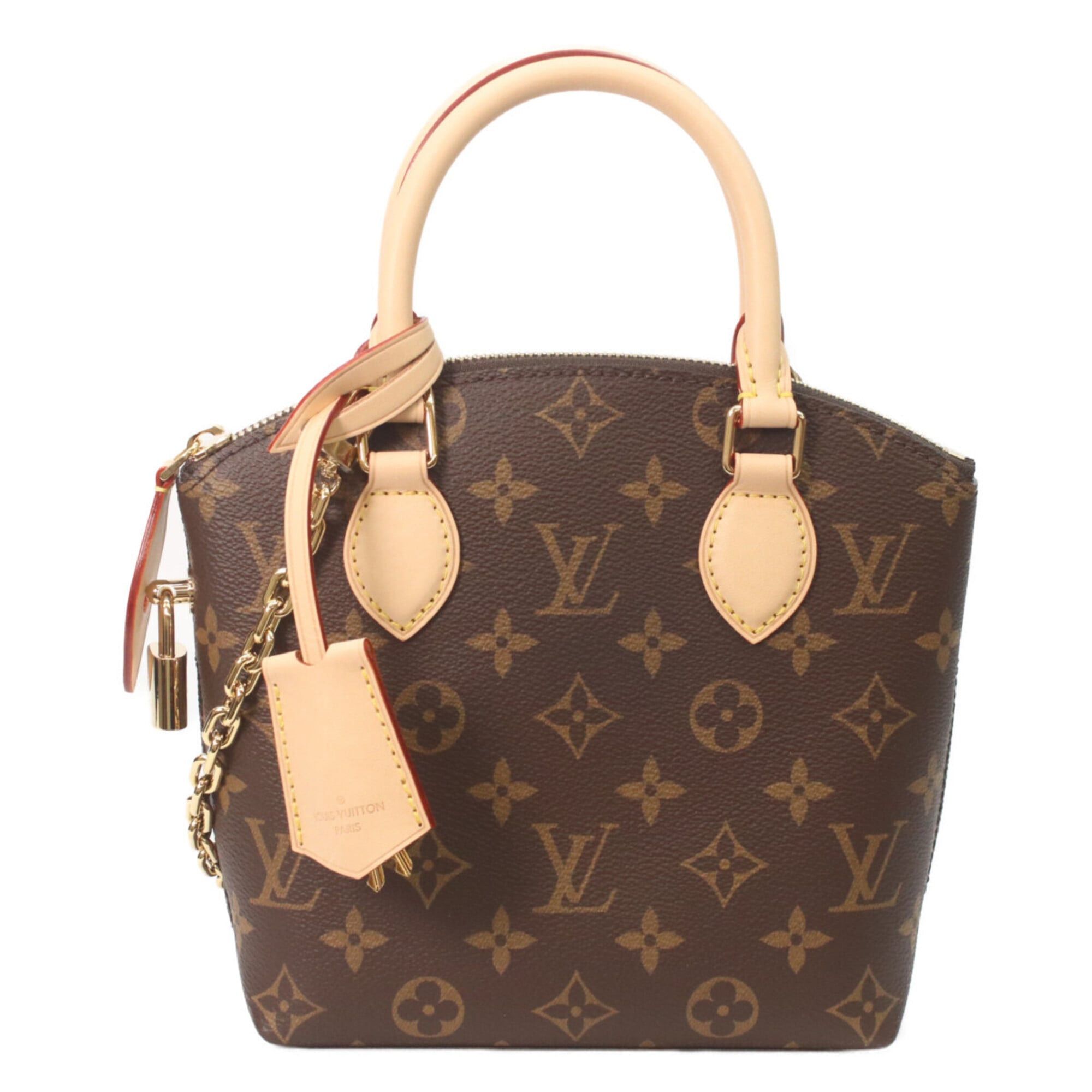 Louis Vuitton LOUIS VUITTON M12019 Monogram Lockit BB Handbag, Brown, Women's, RFID (IC) Size ONE SIZE - 1 Thumbnail