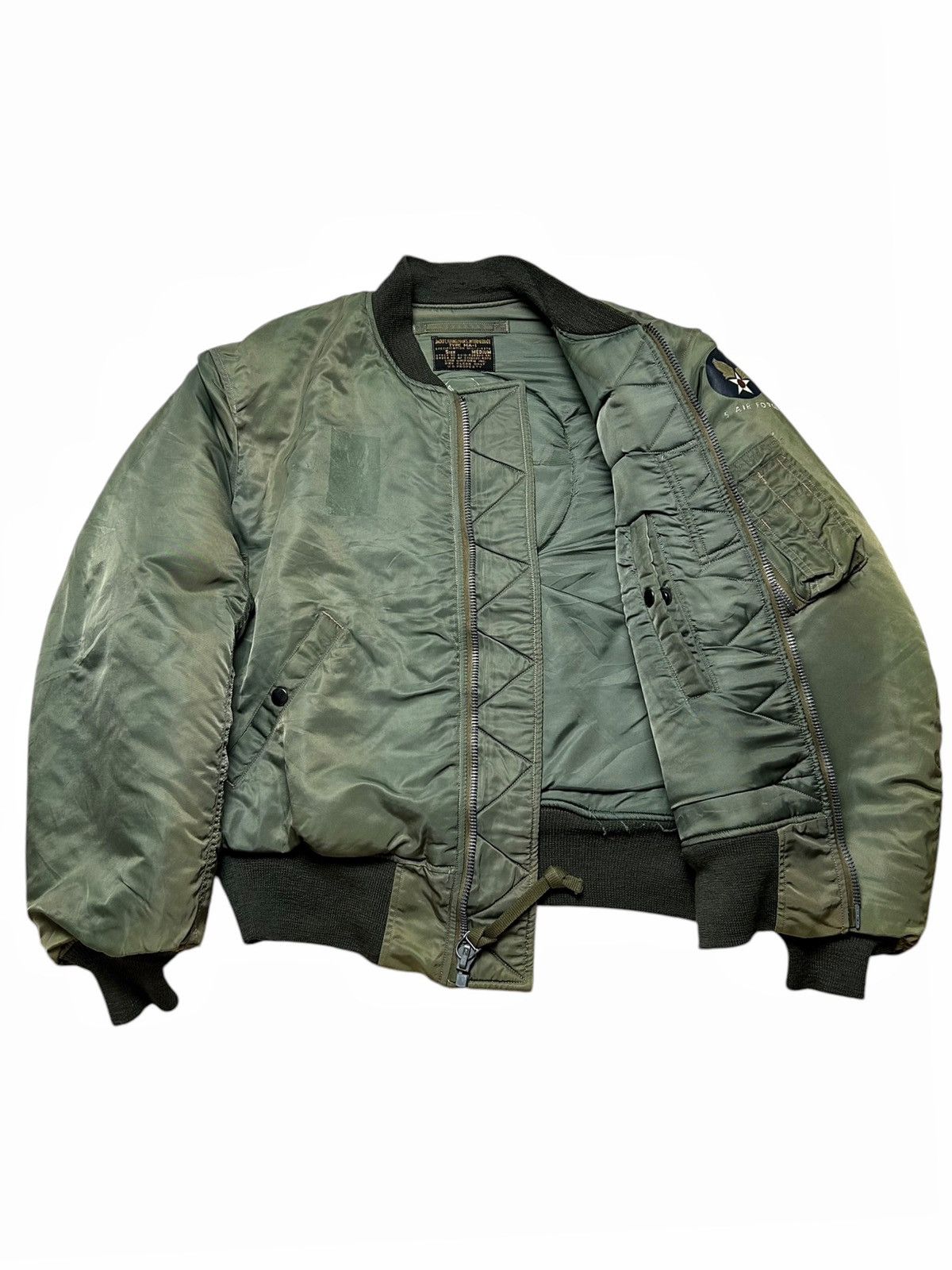Buzz Rickson's × Toyo Enterprises Buzz Rickson’s Bomber Jacket MA-1 Usaf Harley Davidson Size US M / EU 48-50 / 2 - 4 Thumbnail