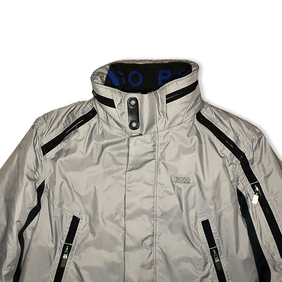 Hugo Boss 00’s Hugo Boss Green Label Technical Ripstop Jacket Size US L / EU 52-54 / 3 - 4 Thumbnail