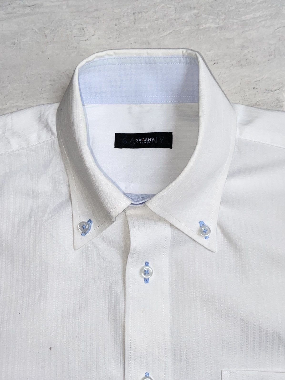 Designer × Japanese Brand × Yohji Yamamoto SACSNY Y’SACCS White Shirt Size US M / EU 48-50 / 2 - 10 Thumbnail