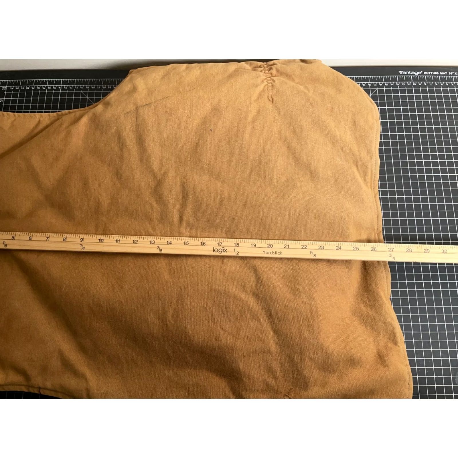 Carhartt VINTAGE Carhartt Vest Quilted Nylon Lined Zip Up Canvas 90s USA Made XL Brown Mens Vest Size US XL / EU 56 / 4 - 7 Thumbnail