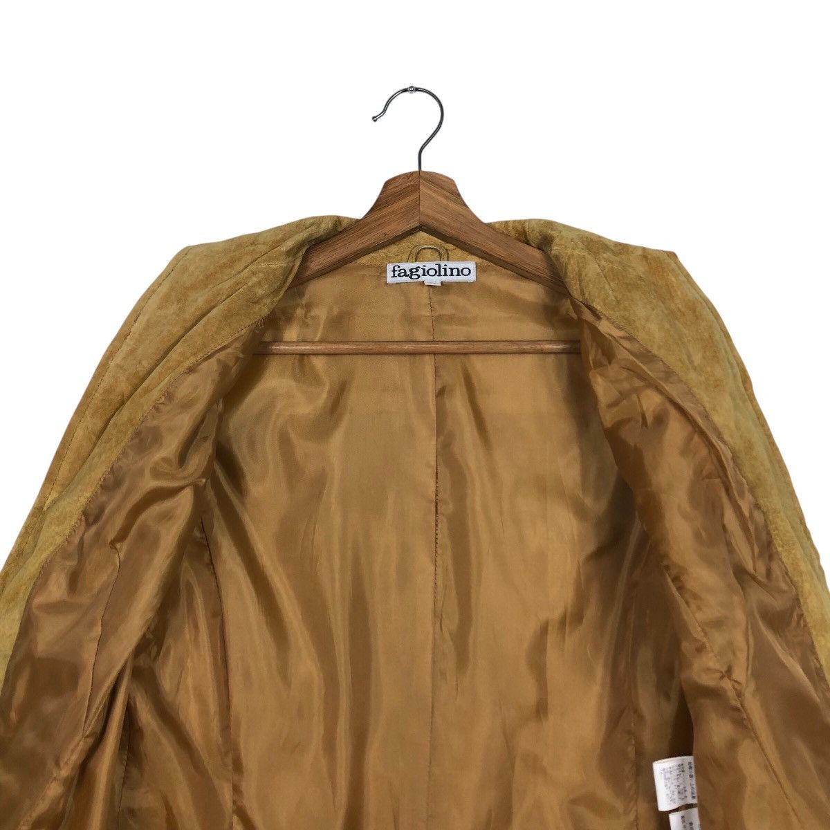 Japanese Brand 📌Cropped Suede Leather Jacket Fagiolino Issey Miyake Size US M / EU 48-50 / 2 - 14 Thumbnail