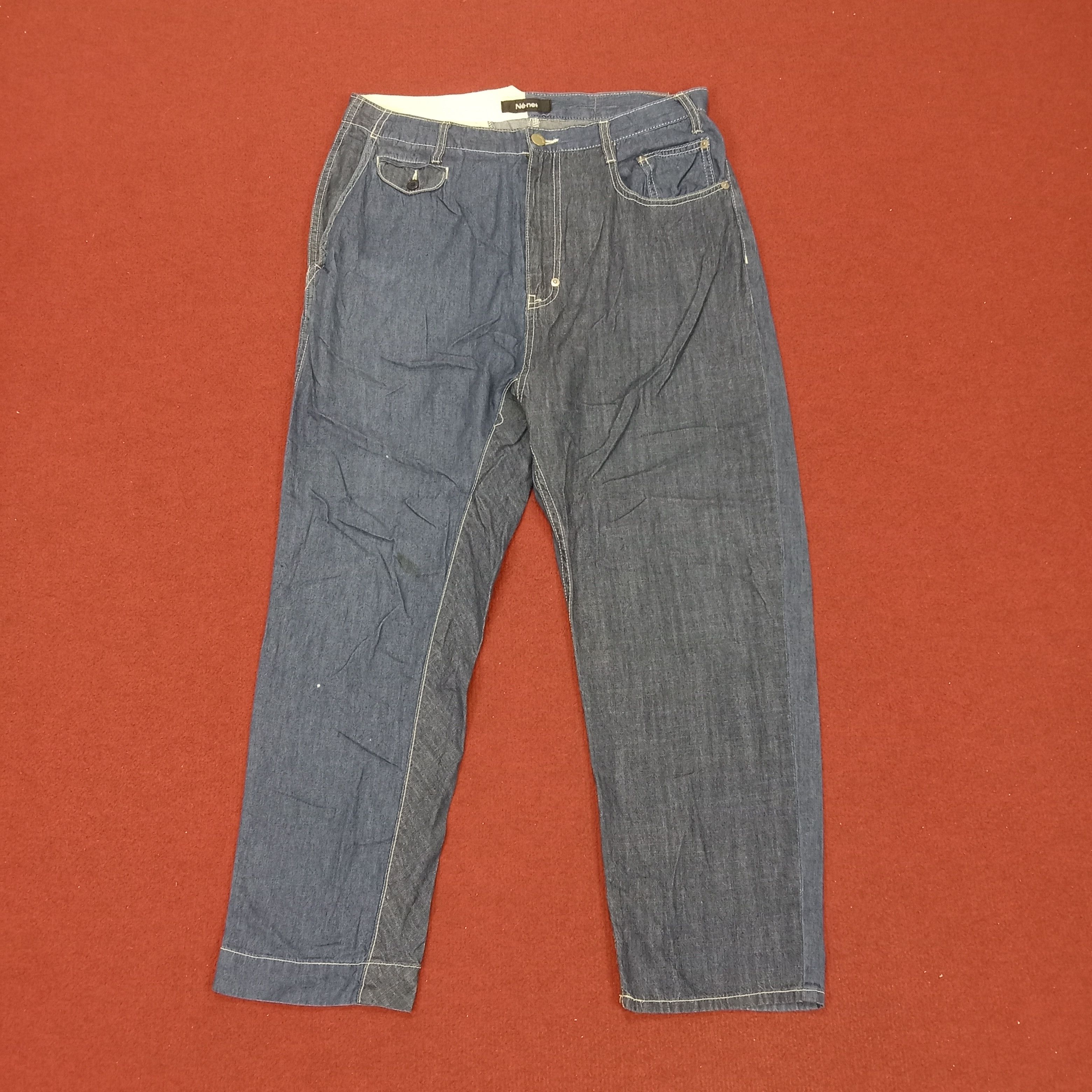 Issey Miyake × Ne-Net × Vintage Ne Net Fashion Design Style Japanese Designer Pants Size US 31 - 1 Thumbnail