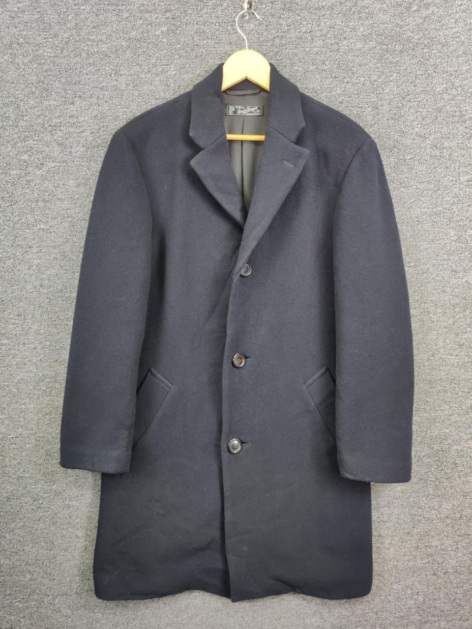 CABANE de ZUCCa Vintage Cabane De Zucca Wool Single Breasted Coat Size US S / EU 44-46 / 1 - 1 Thumbnail