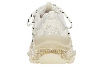Balenciaga o1w1db11225 Triple S Clear Sole Sneakers in Beige Size US 14 / EU 47 - 4 Thumbnail
