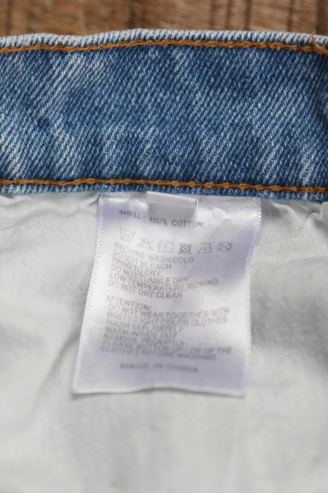 John Galliano 00's John Galt California Denim Skirt Size 26" / US 2 / IT 38 - 5 Thumbnail