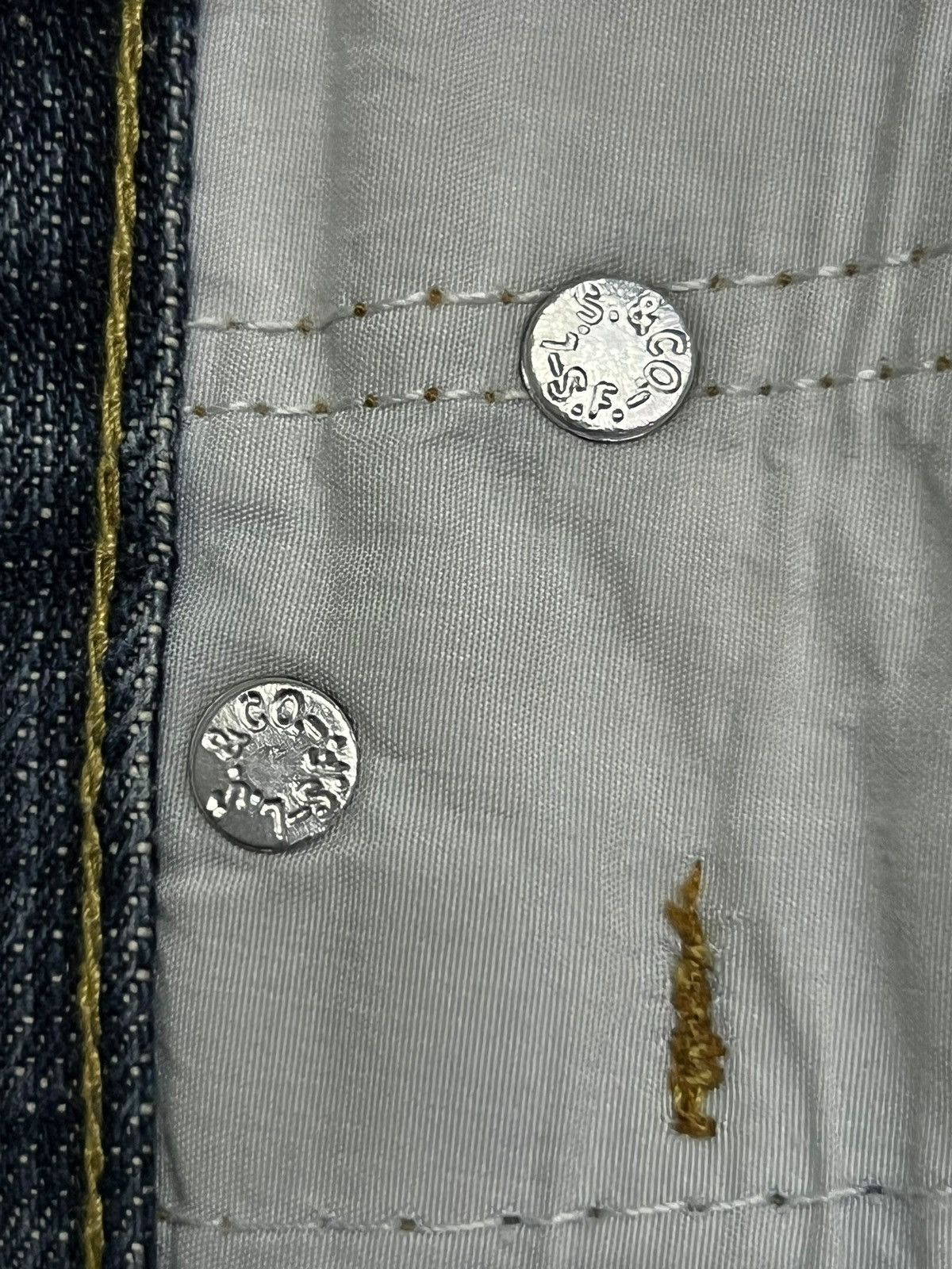 Levi's Vintage Clothing Vintage 90s “Levi’s 501XX Made in USA Vintage Reissue” Size US 31 - 15 Thumbnail