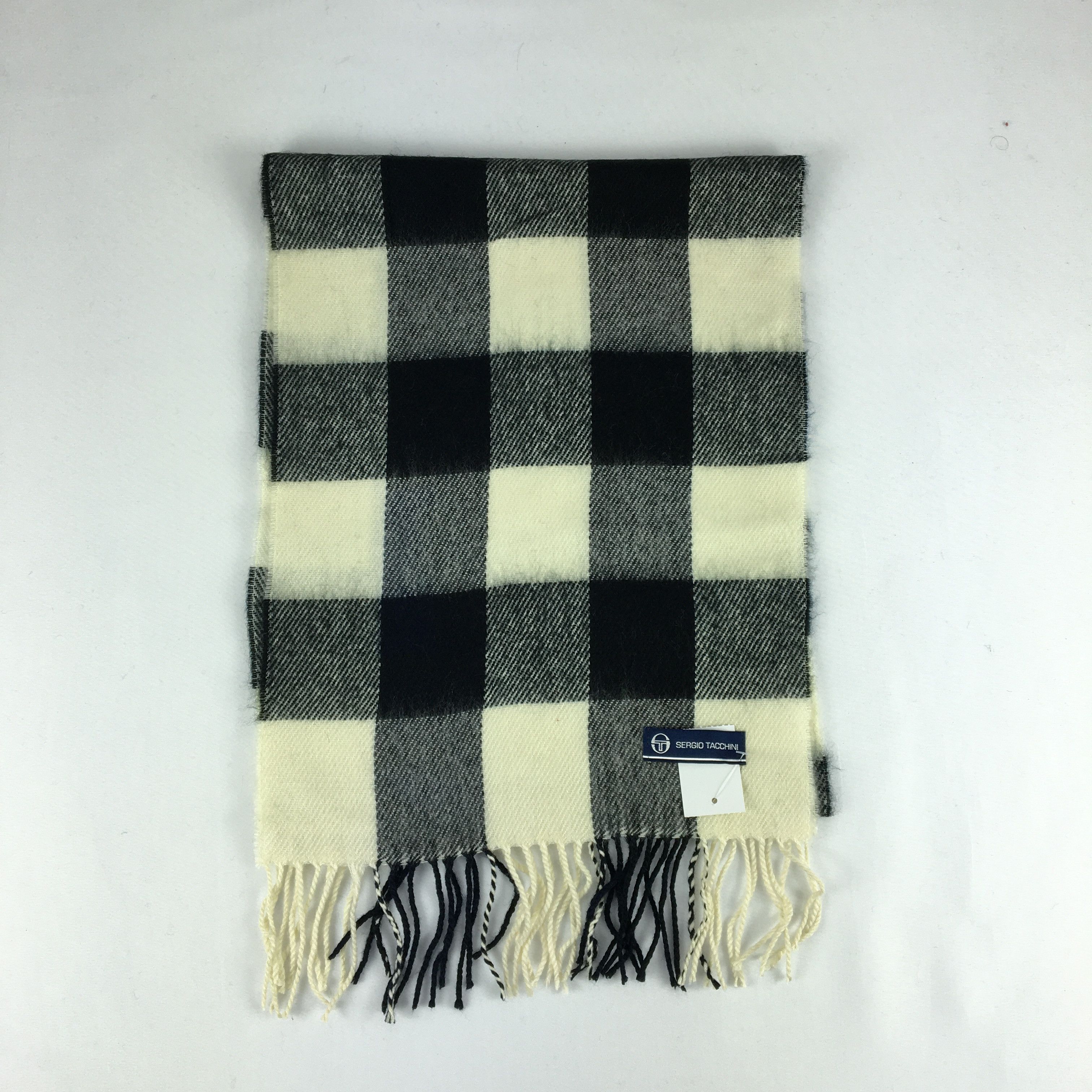 Sergio Tacchini Vintage Sergio Tacchini Scarf Muffler Wool Scarves Size ONE SIZE - 2 Thumbnail