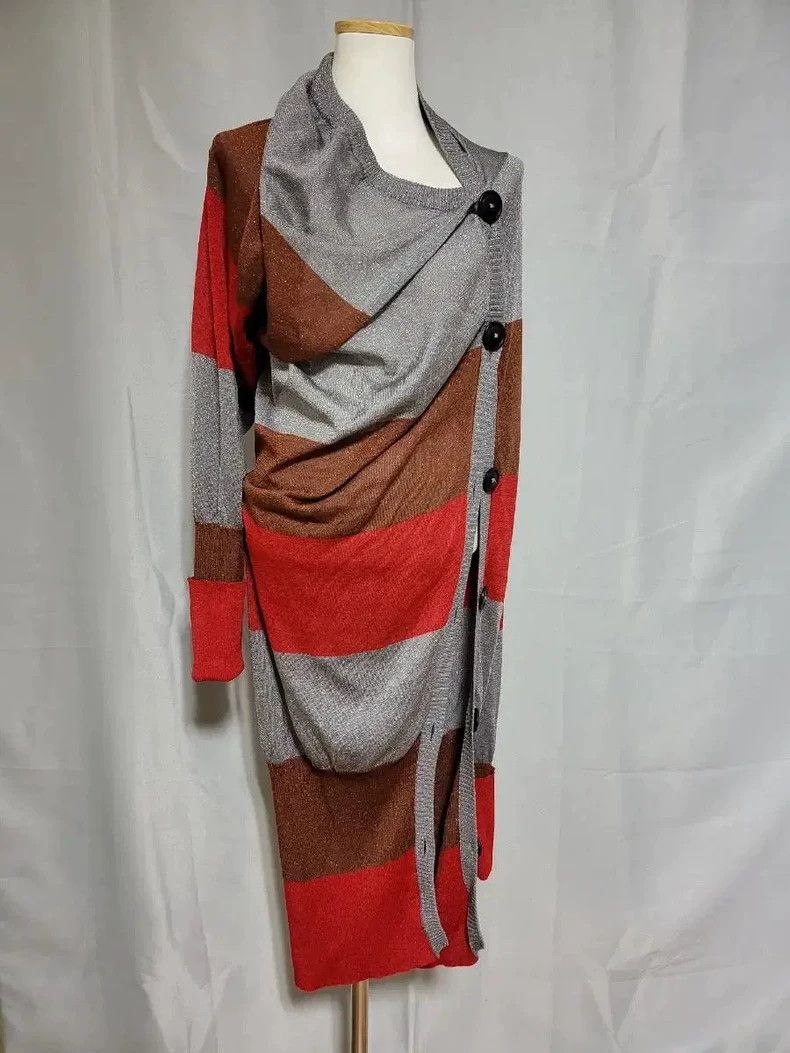 Vivienne Westwood Vivienne Westwood Colorful shimmering irregular sweater Size XS / US 0-2 / IT 36-38 - 1 Thumbnail