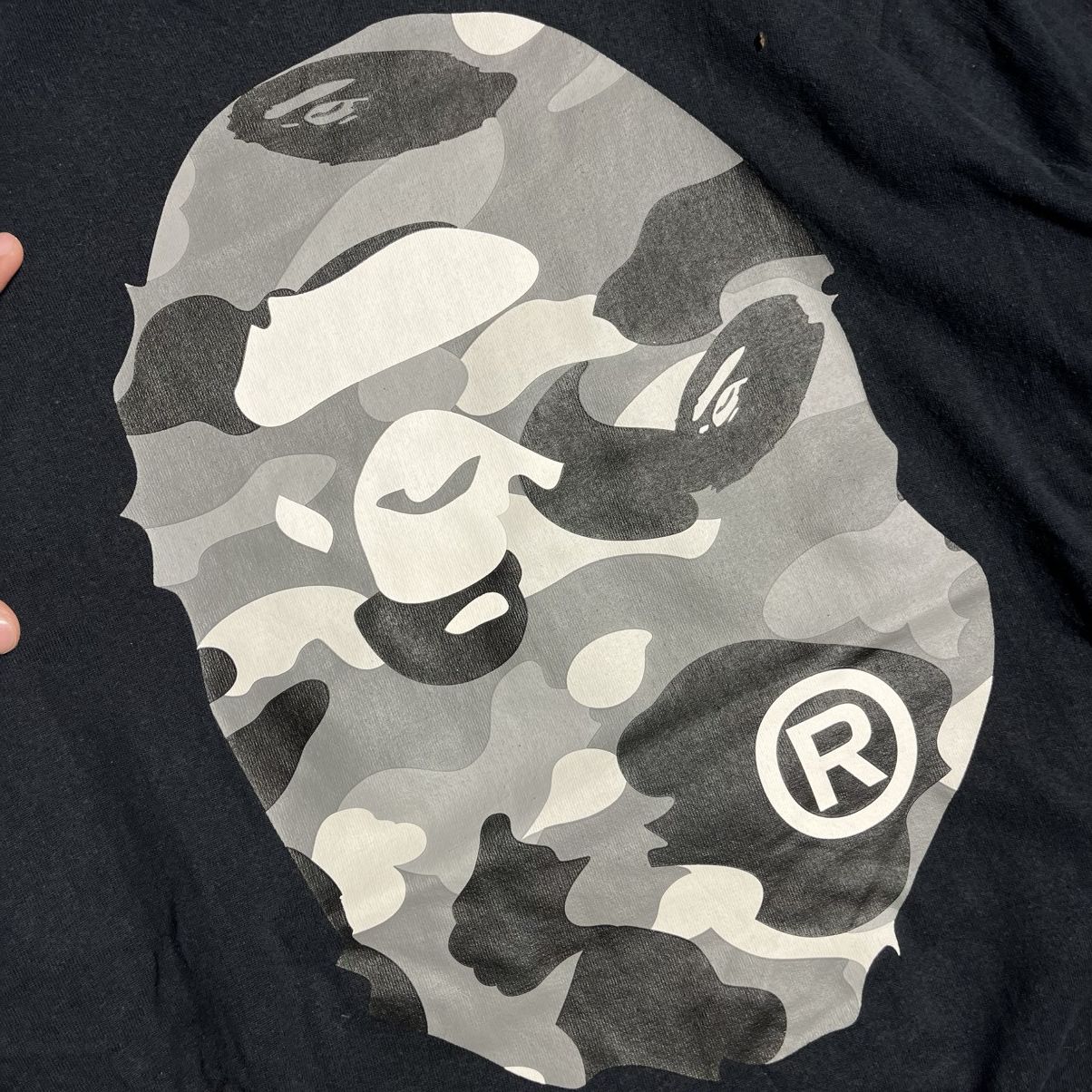 Bape Bape 1st Camo Big Head Tee Size US L / EU 52-54 / 3 - 2 Thumbnail