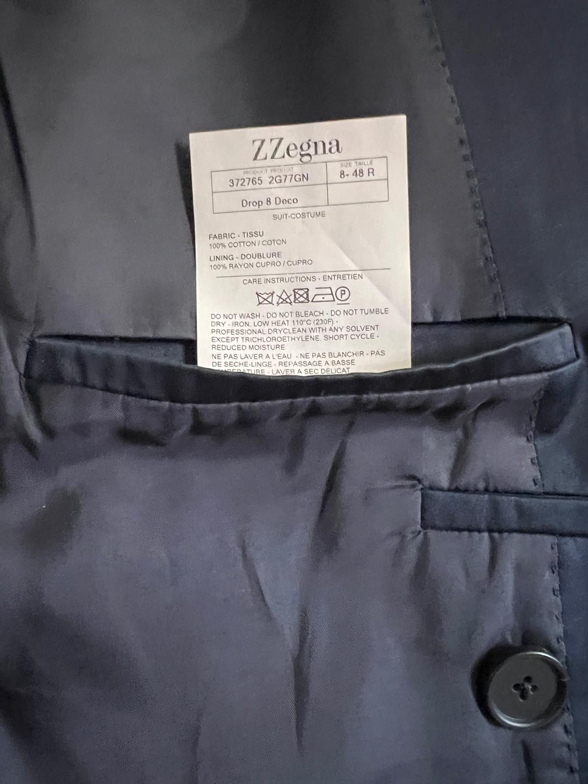 Z Zegna Z Zegna double-breasted blazer Size 48R - 4 Thumbnail