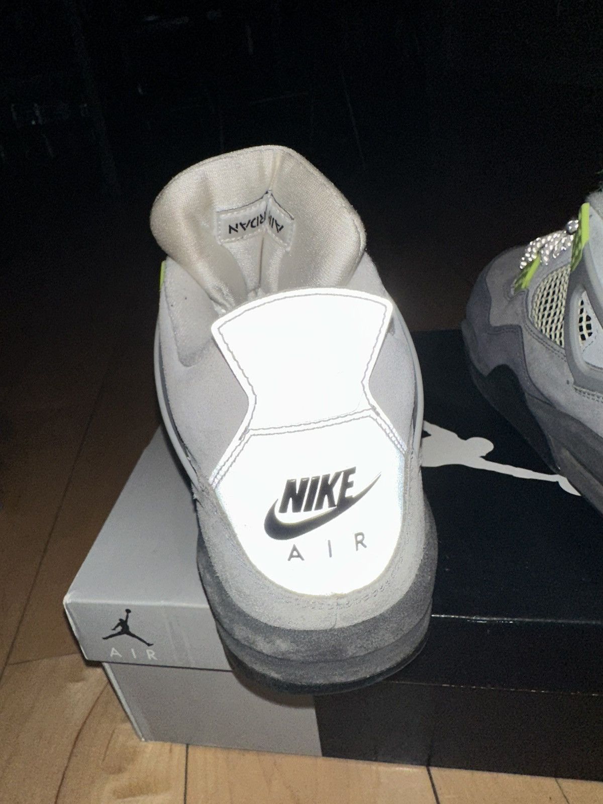 Jordan Brand Jordan 4 Neon Size US 10 / EU 43 - 4 Thumbnail