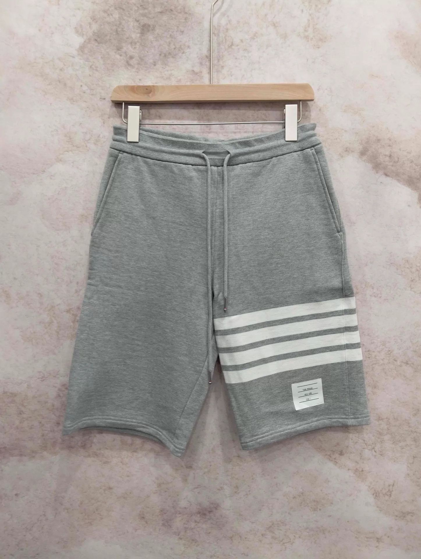 Thom Browne THOM BROWNE 4-bar stripe drawstring short 1 Size US 30 / EU 46 - 1 Thumbnail