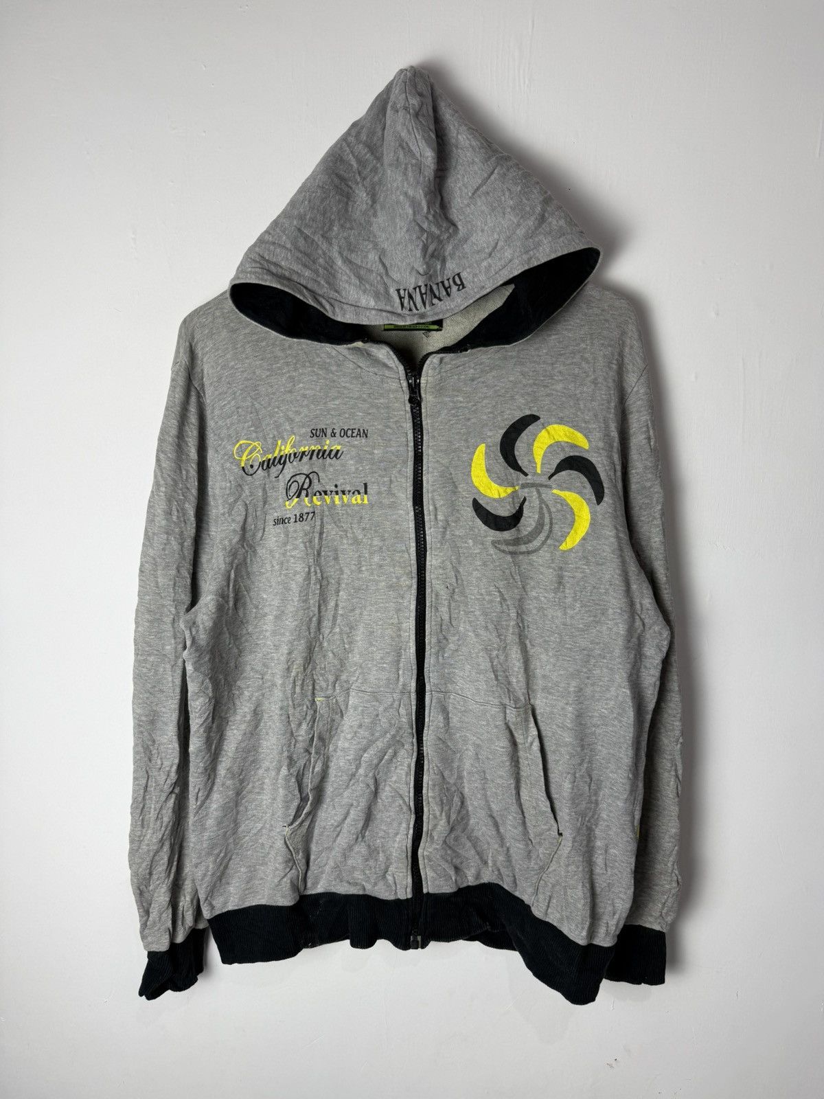 Hysteric Glamour Banana seven poem zip hoodie Size US L / EU 52-54 / 3 - 1 Thumbnail