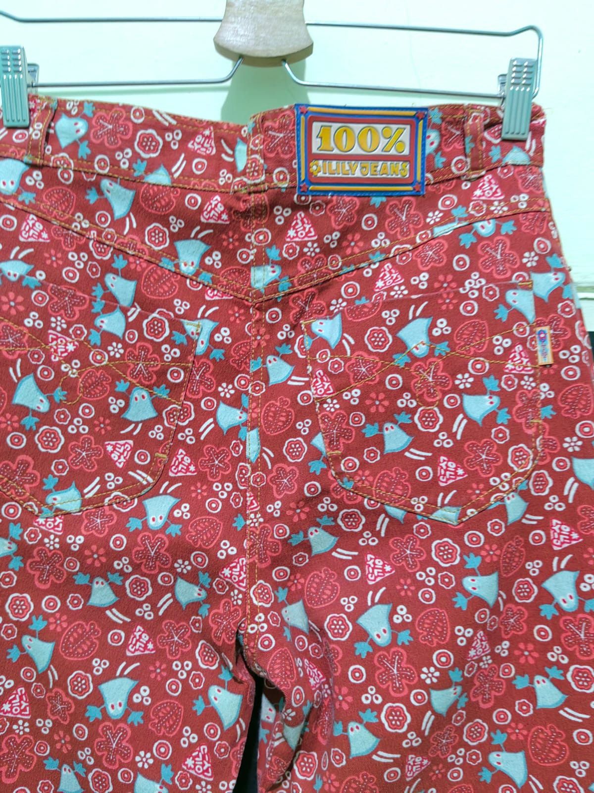 Oilily × Vintage Oilily full printed jeans Size 27" / US 4 / IT 40 - 3 Thumbnail