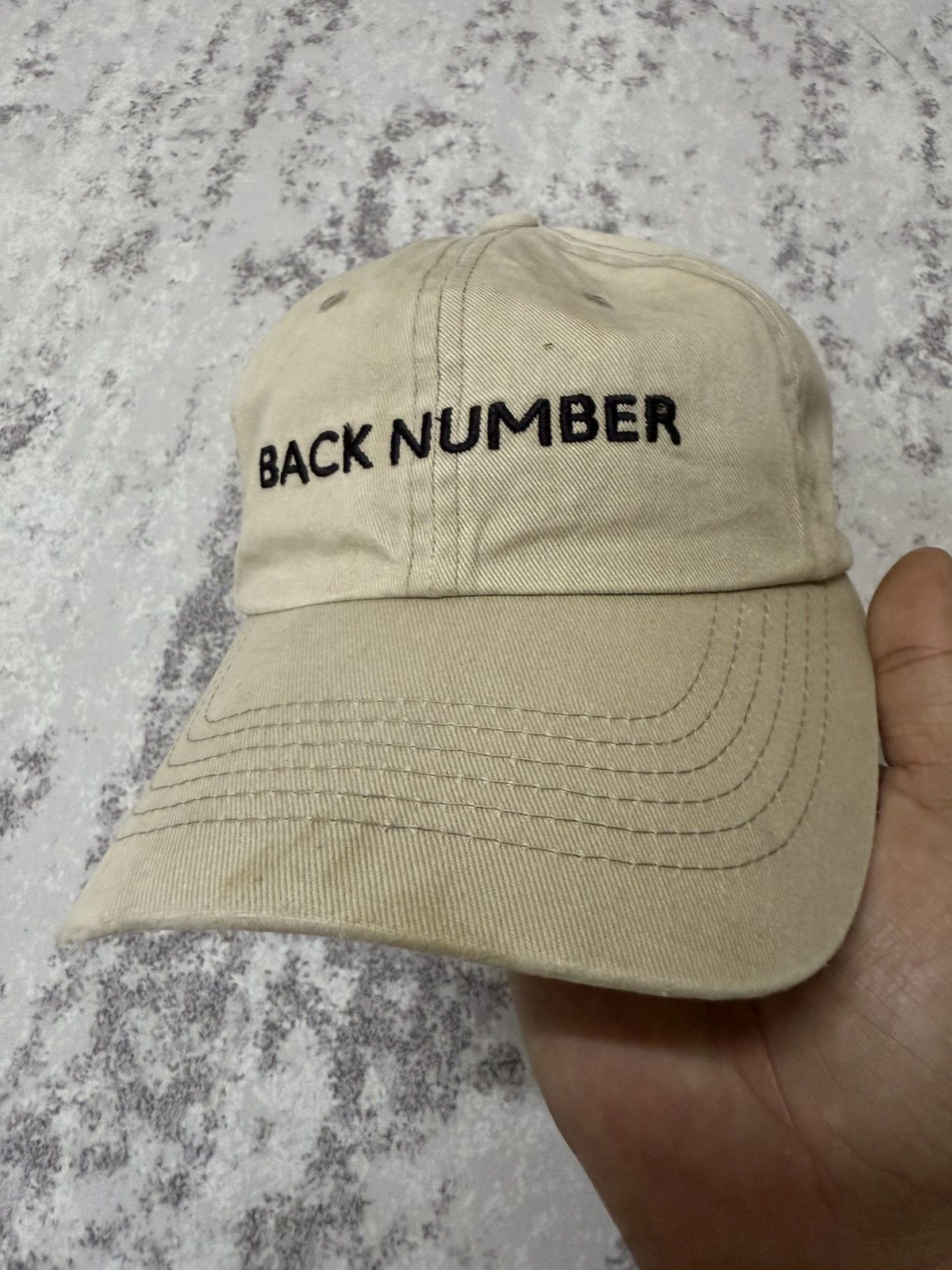 Japanese Brand Back Number Adjustable Cap Size ONE SIZE - 6 Thumbnail