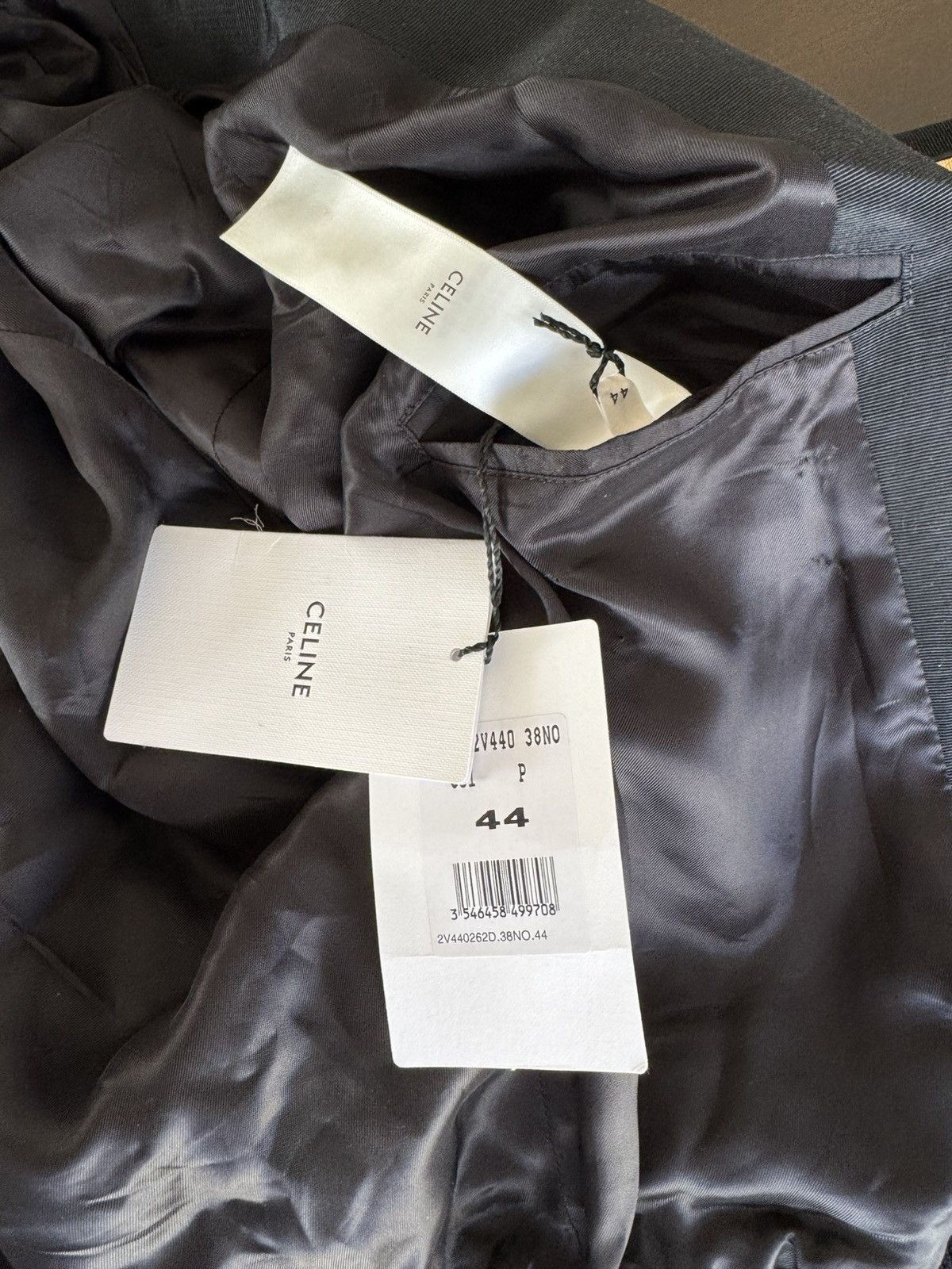 Celine × Hedi Slimane Celine Klak jacket 44 Size US S / EU 44-46 / 1 - 12 Thumbnail