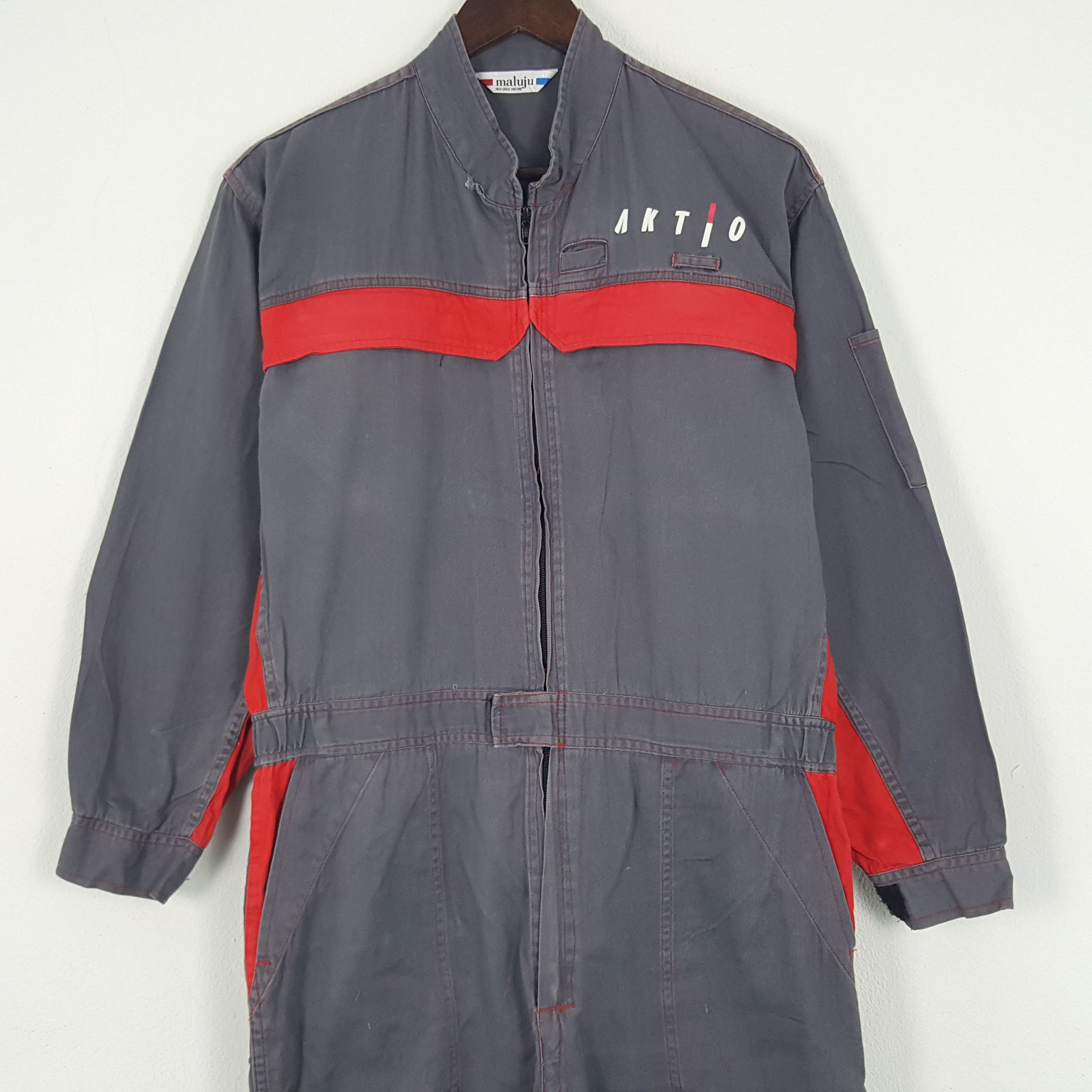 Vintage Vintage Aktlo Worker Jumpsuit Coverall Jacket Size US M / EU 48-50 / 2 - 5 Thumbnail