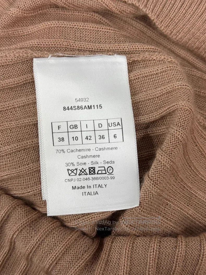 Dior Dior Knitted undershirt with long sleeves Size XS / US 0-2 / IT 36-38 - 5 Thumbnail