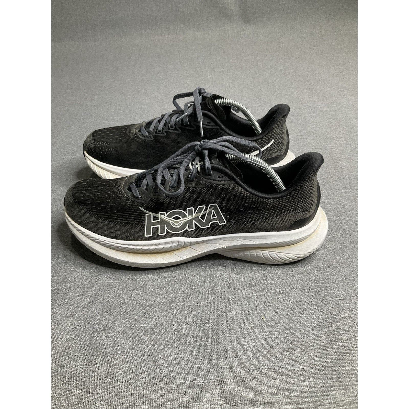 Hoka Hoka One One Men's Mach 6 Black White Size 10.5 Used Size US 10.5 / EU 43-44 - 1 Thumbnail