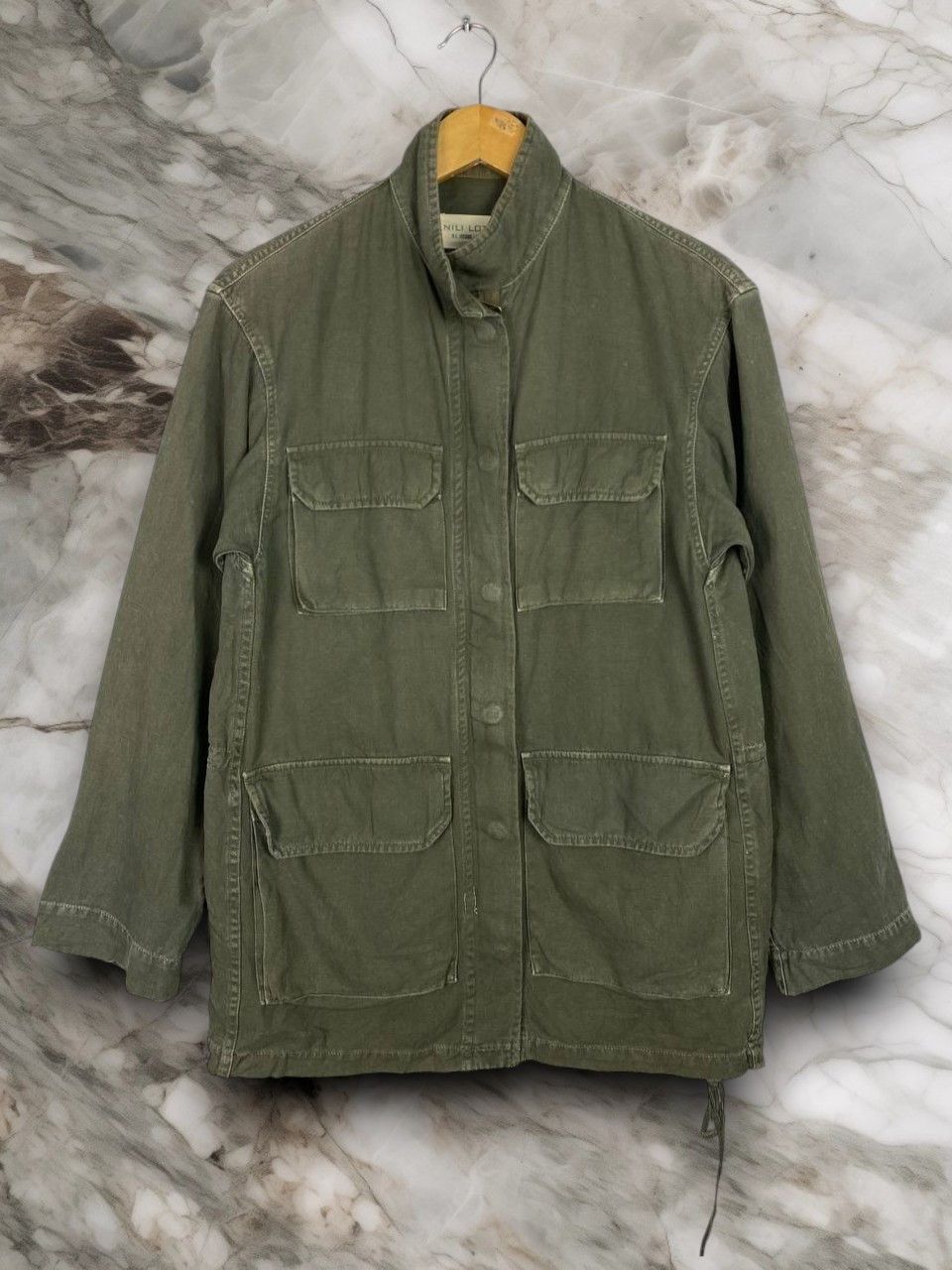 Vintage nili lotan military jacket ideal zipper cat eye button Size US M / EU 48-50 / 2 - 1 Thumbnail