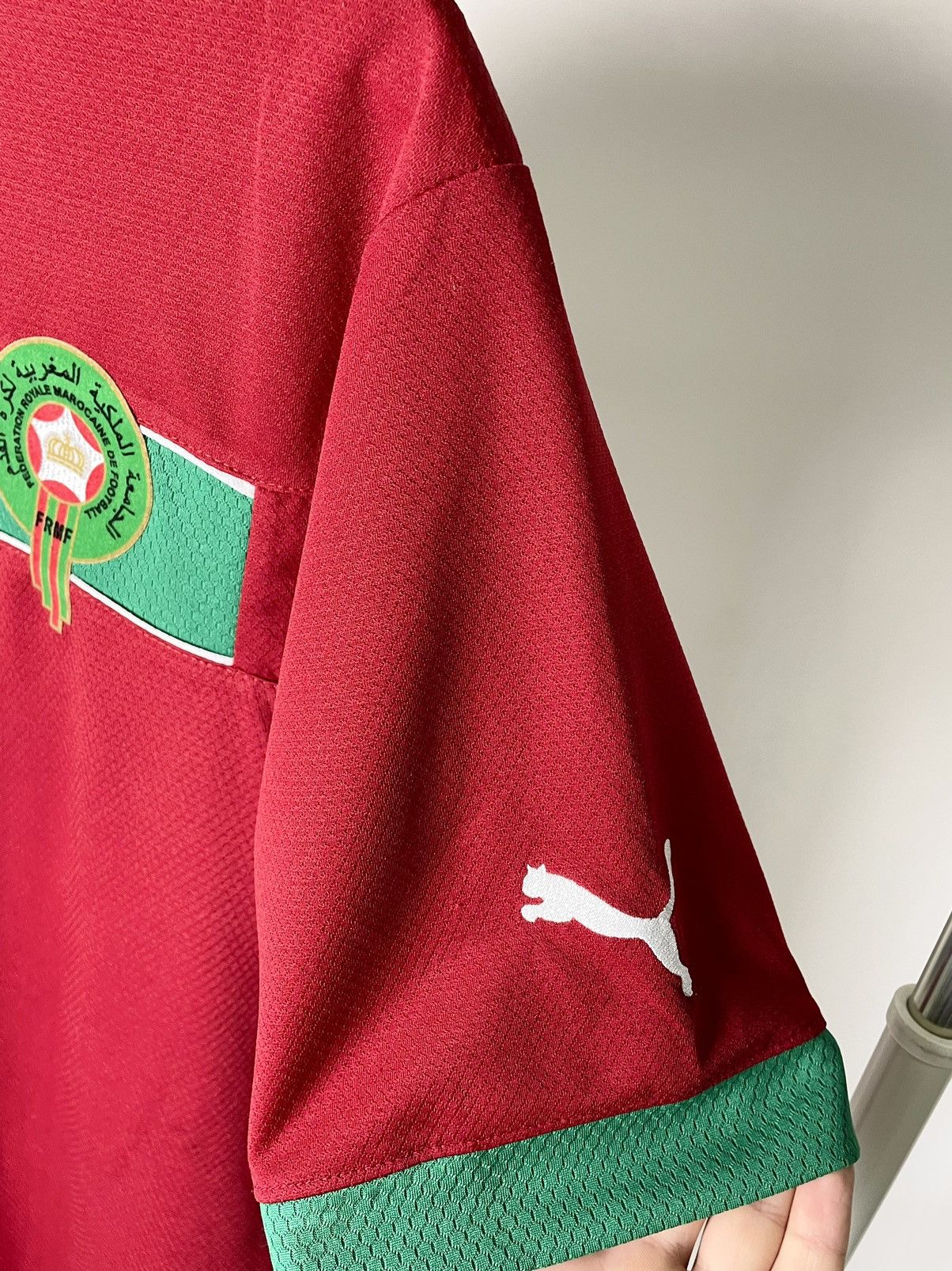 Puma Puma Vintage ⚽️ Maroco footbal jersey tee shirt tee Size US XXL / EU 58 / 5 - 8 Thumbnail