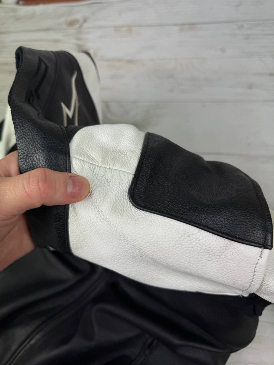 Alpinestars Alpiestars Leather Jacket Moto Armoured Padded Lined Size US L / EU 52-54 / 3 - 25 Thumbnail