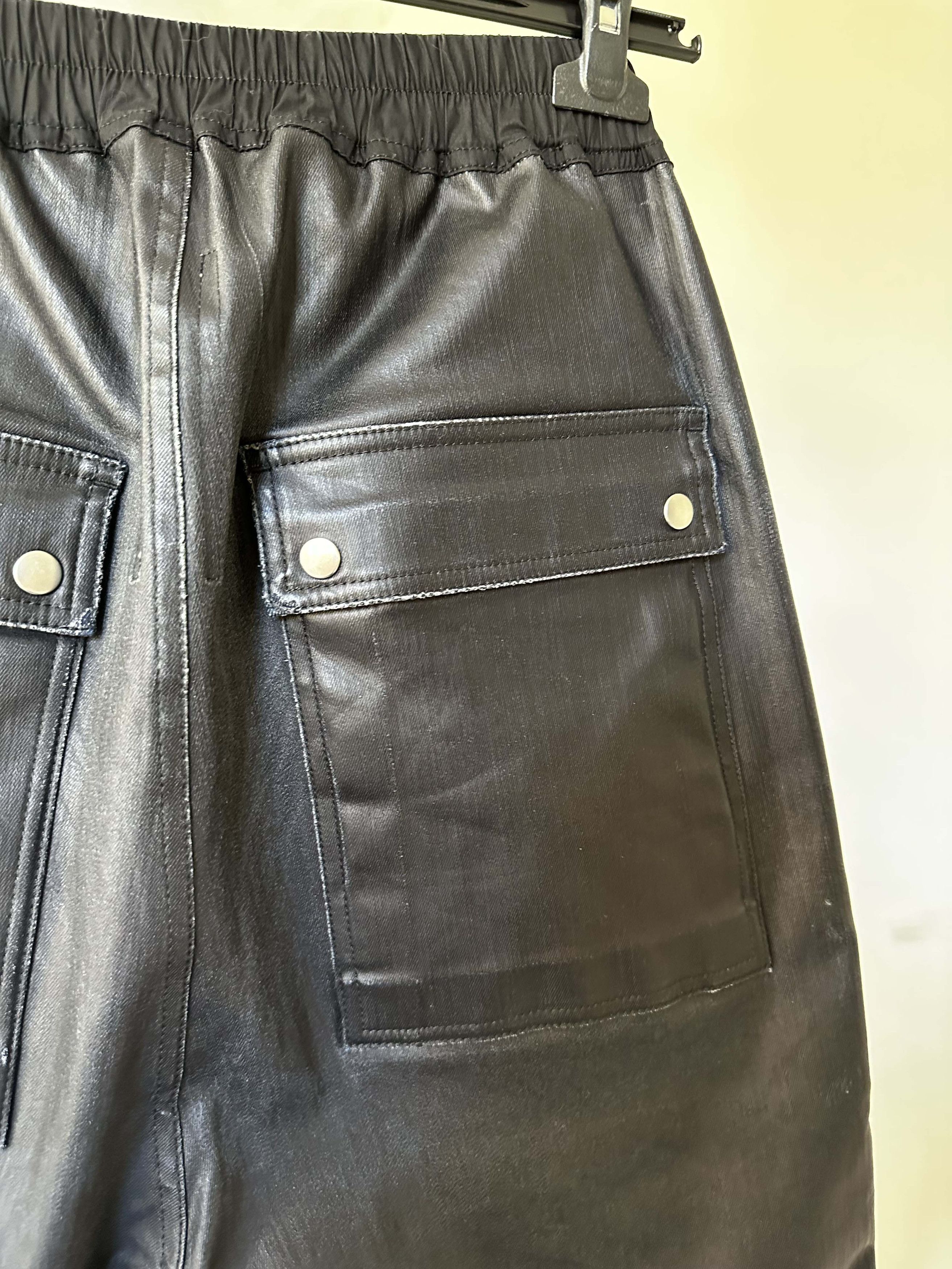 Rick Owens Drkshdw Bela Wax Denim Pants (with Tags) Size US 28 / EU 44 - 9 Thumbnail