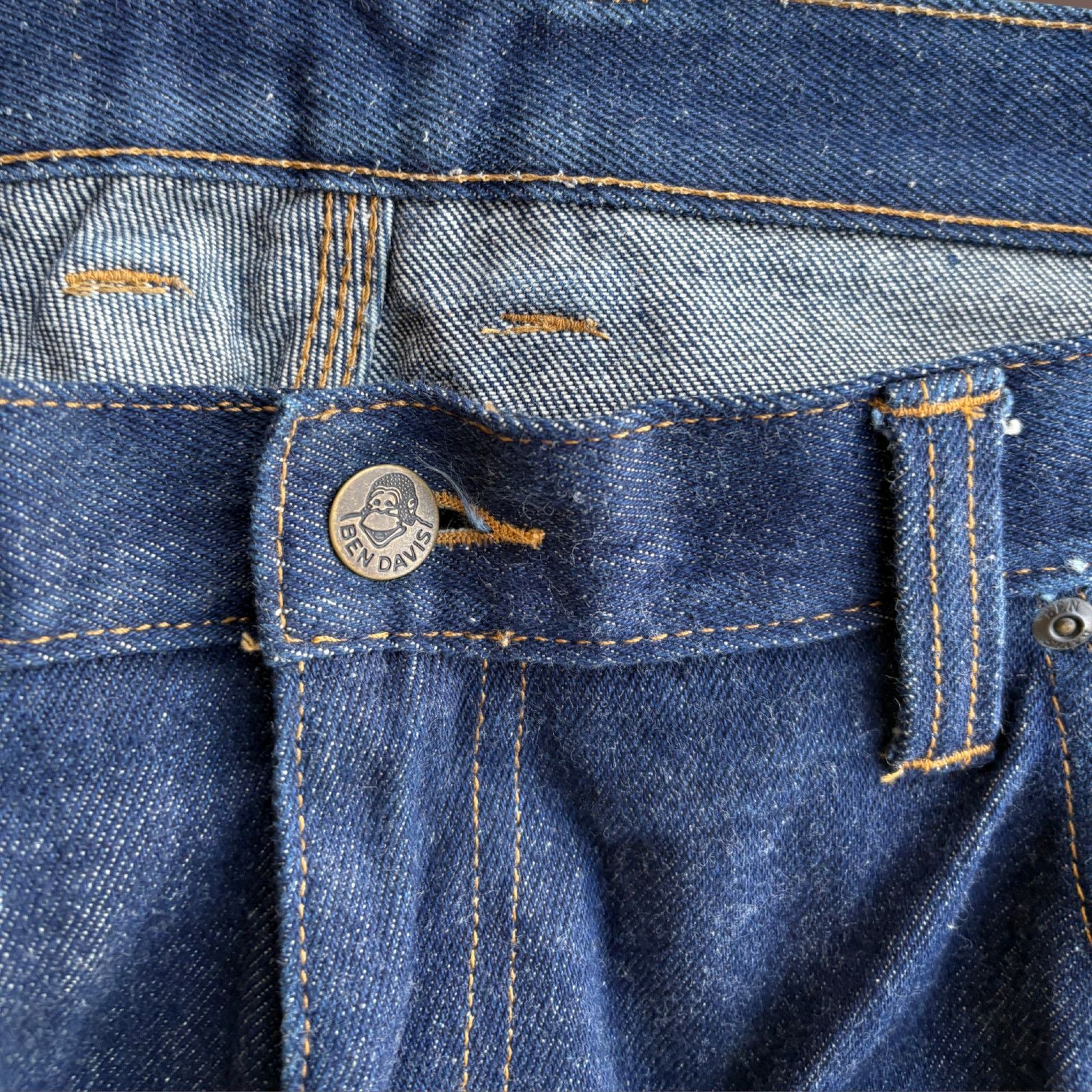 Ben Davis VTG Carpenter Jeans | Ben Davis Dark Denim | Workwear Size US 39 - 2 Thumbnail