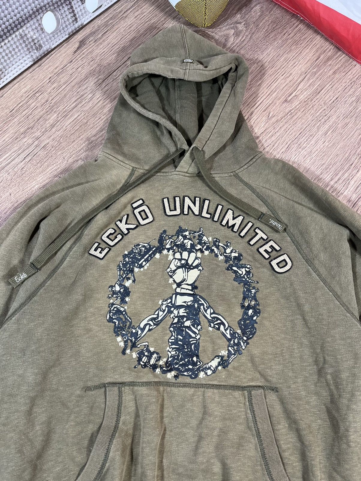 Ecko Unltd. Vintage Rare Ecko UNLTD Hoodie Limited Master Piece Collec.. Size US L / EU 52-54 / 3 - 4 Thumbnail