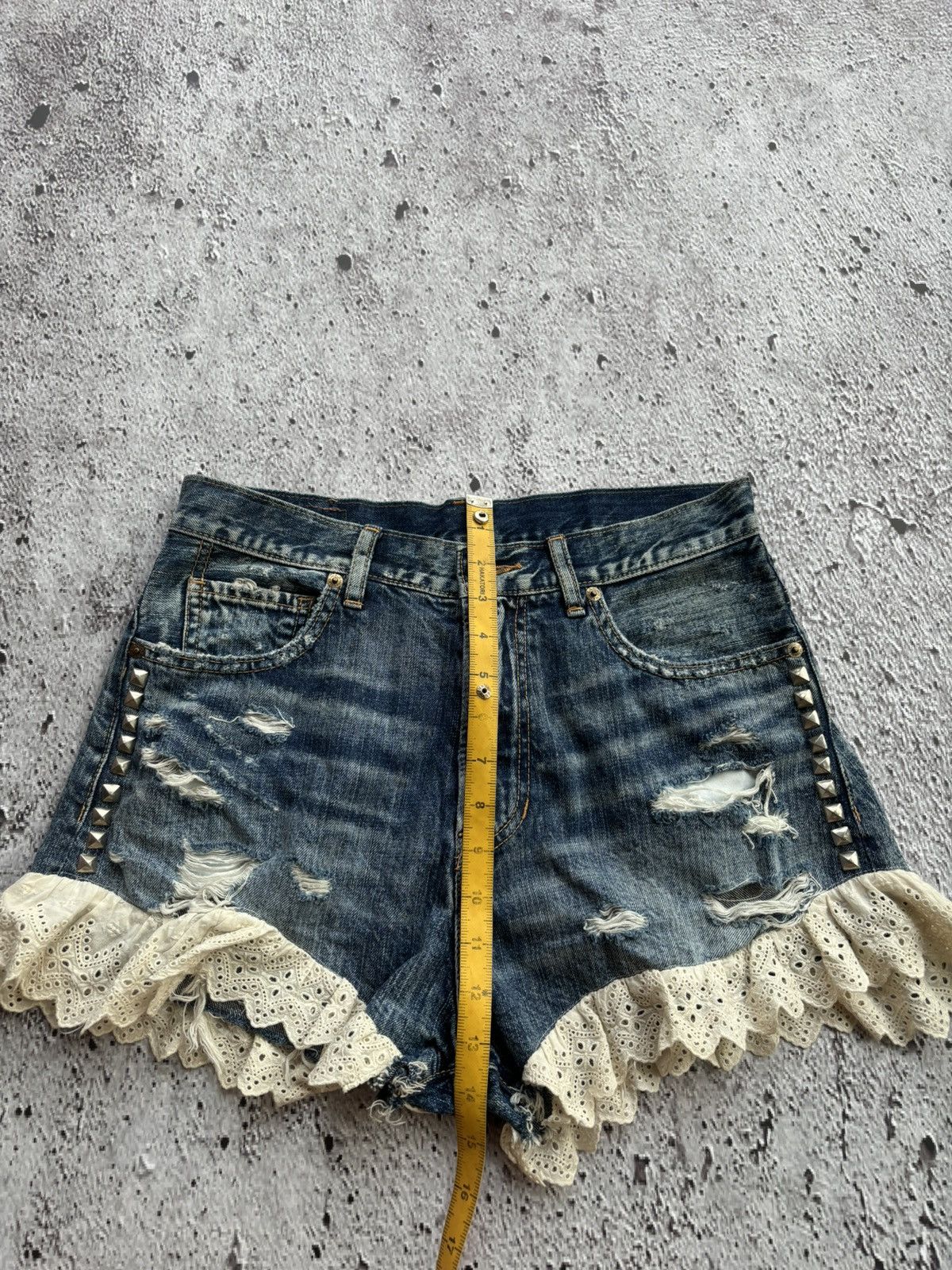 Hysteric Glamour Y2k RNA Studded Women's Short Size 29" - 12 Thumbnail