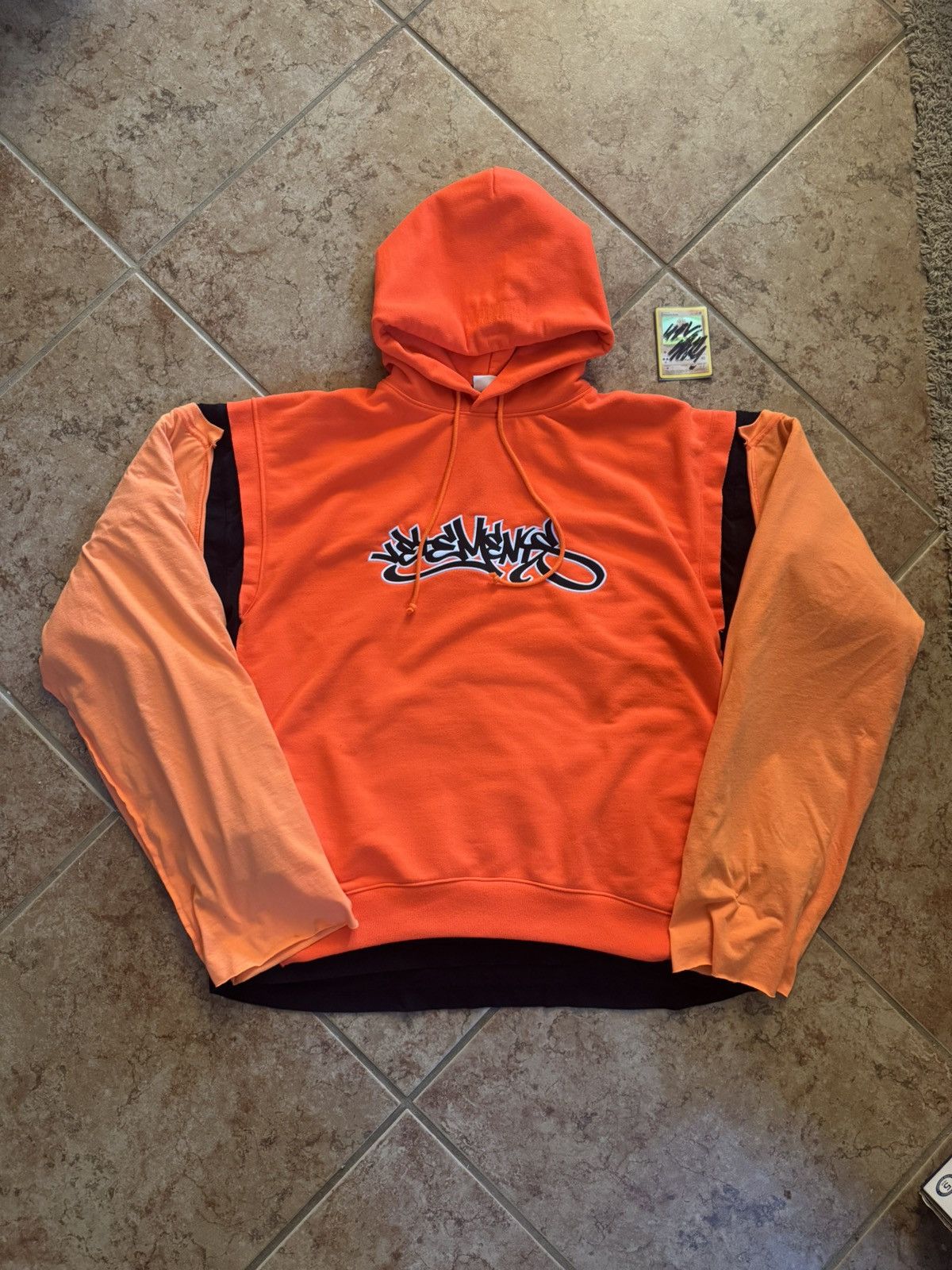 Vetements Graffiti Skater Reconstructed Hoodie