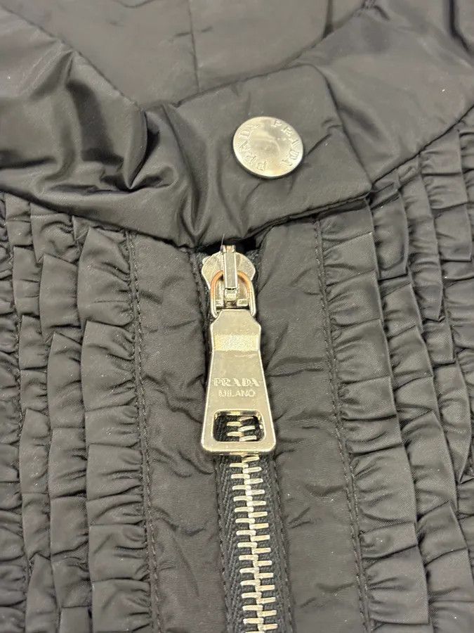 Prada SS2008 Prada Black Wrapped Multi Zips Nylon Jacket Size S / US 4 / IT 40 - 9 Thumbnail