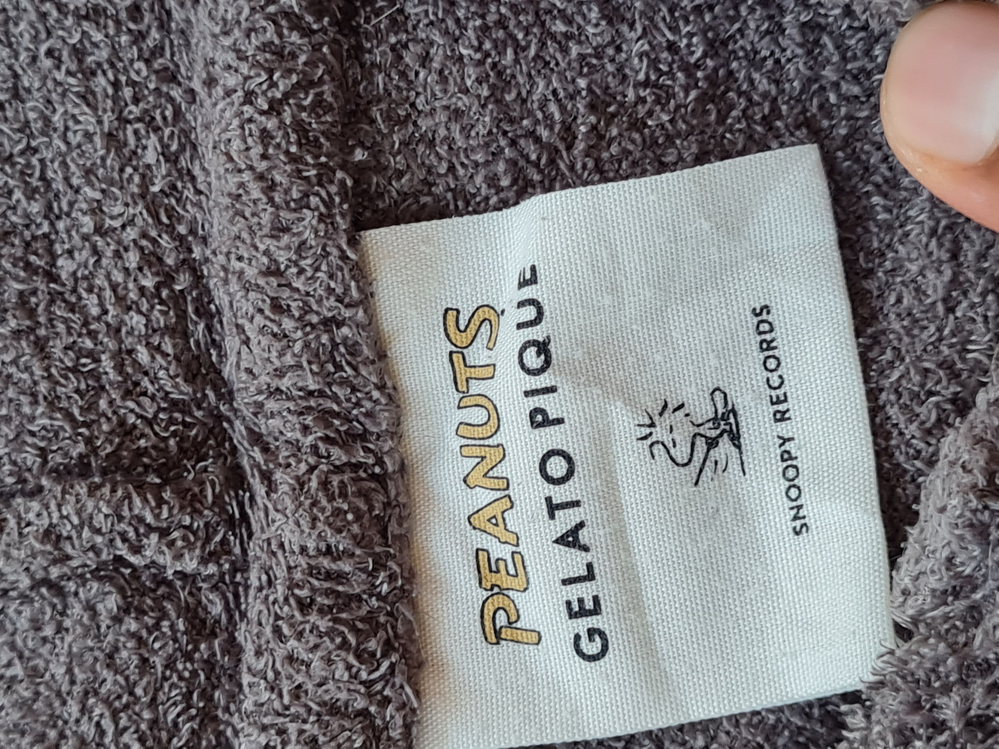 Peanuts × Vintage Rare Vintage Peanuts Gelato Pique Hoodie Zipper Size US L / EU 52-54 / 3 - 8 Thumbnail