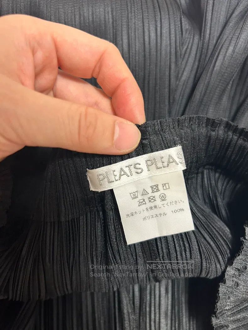 Issey Miyake Issey Miyake size:2 Black Pants Size 31" - 3 Thumbnail