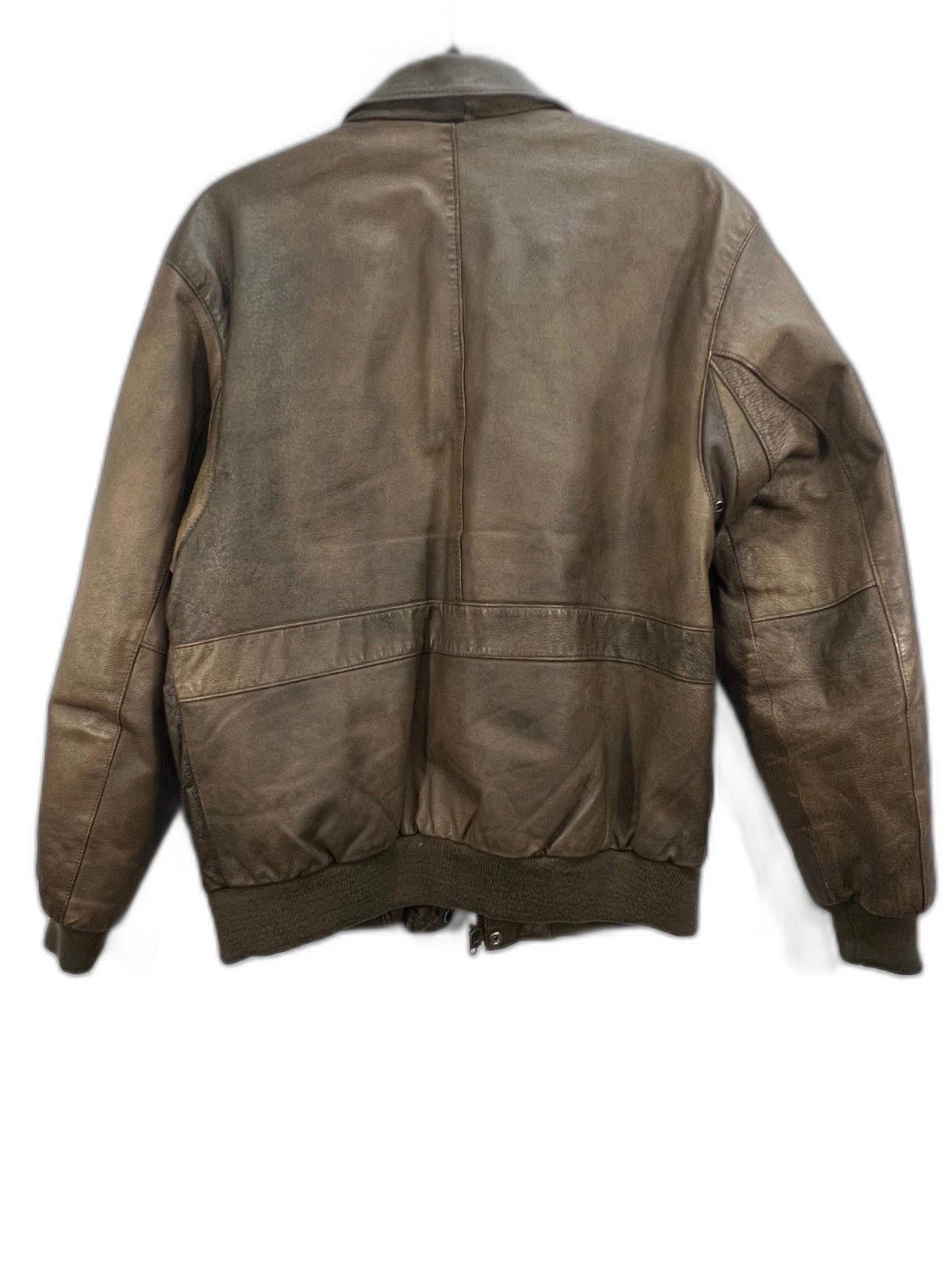 Designer Vintage Flight Leather Patch Embroidery Pioneer Cannery Row Size US M / EU 48-50 / 2 - 7 Thumbnail