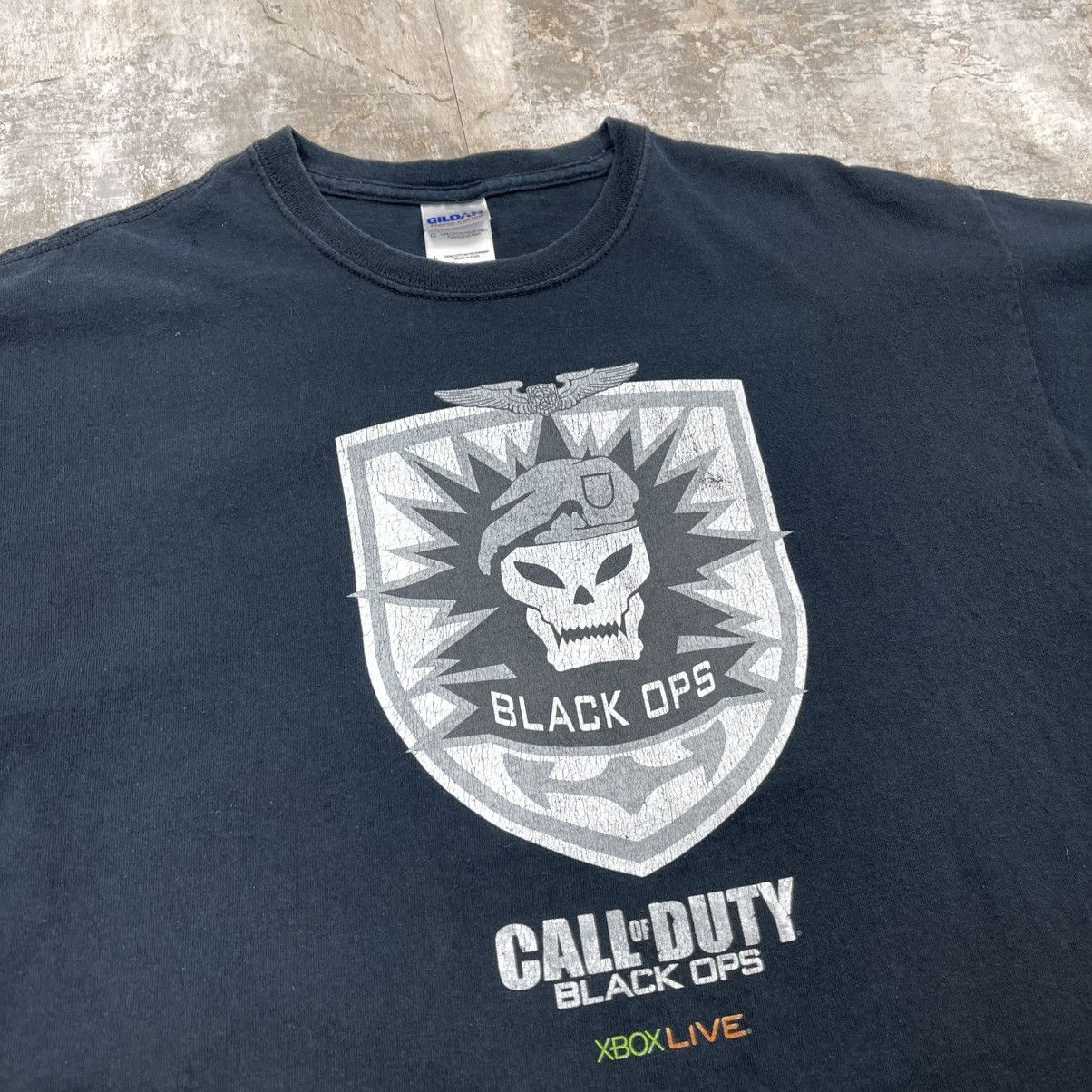Vintage 2010 CALL OF DUTY BLACK OPS PROMO TEE GAME XBOX Size US L / EU 52-54 / 3 - 4 Thumbnail