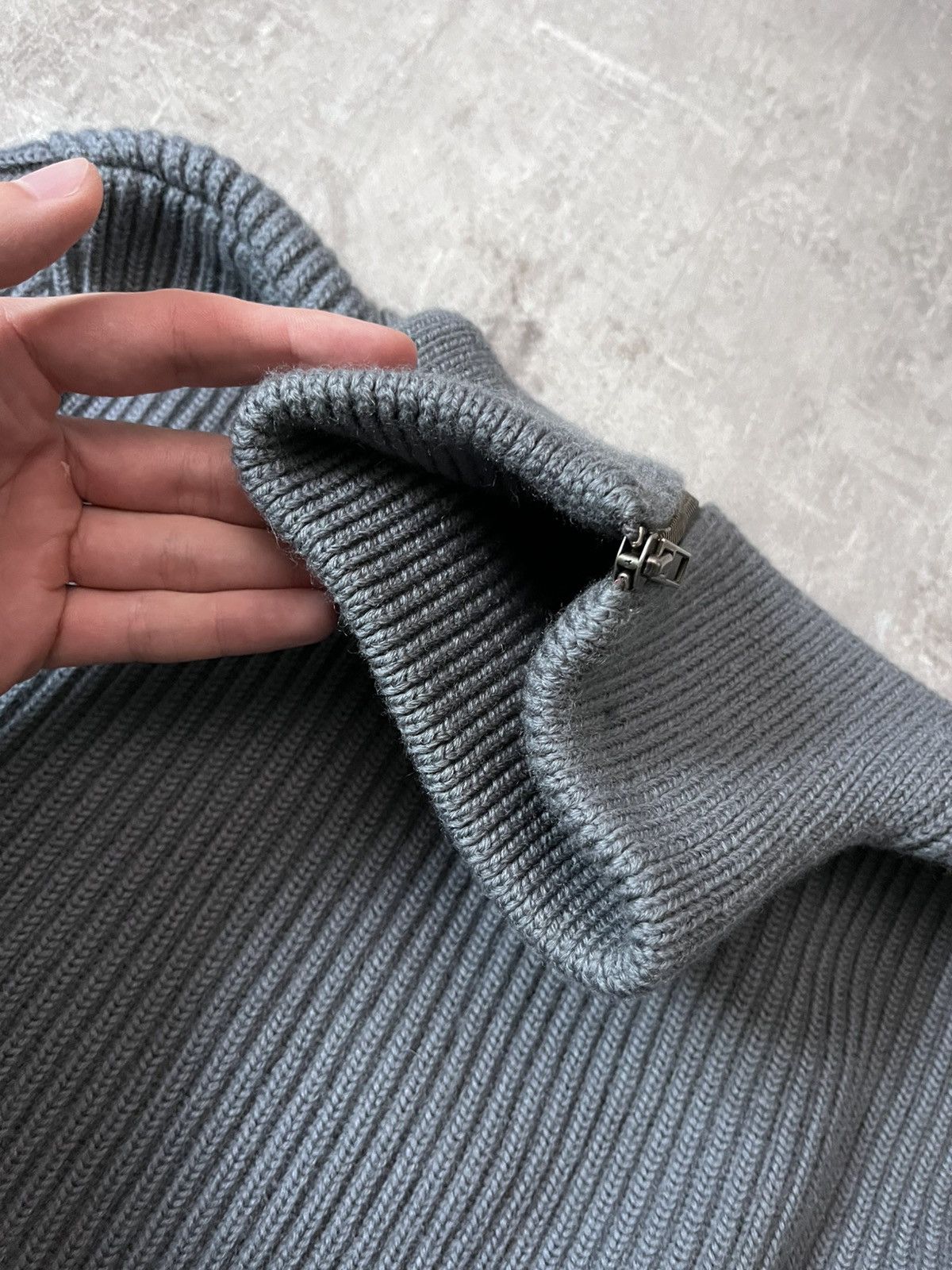 Maison Margiela Maison Margiela S/S 2008 Quarter zip Drivers wool sweater Size US M / EU 48-50 / 2 - 7 Thumbnail