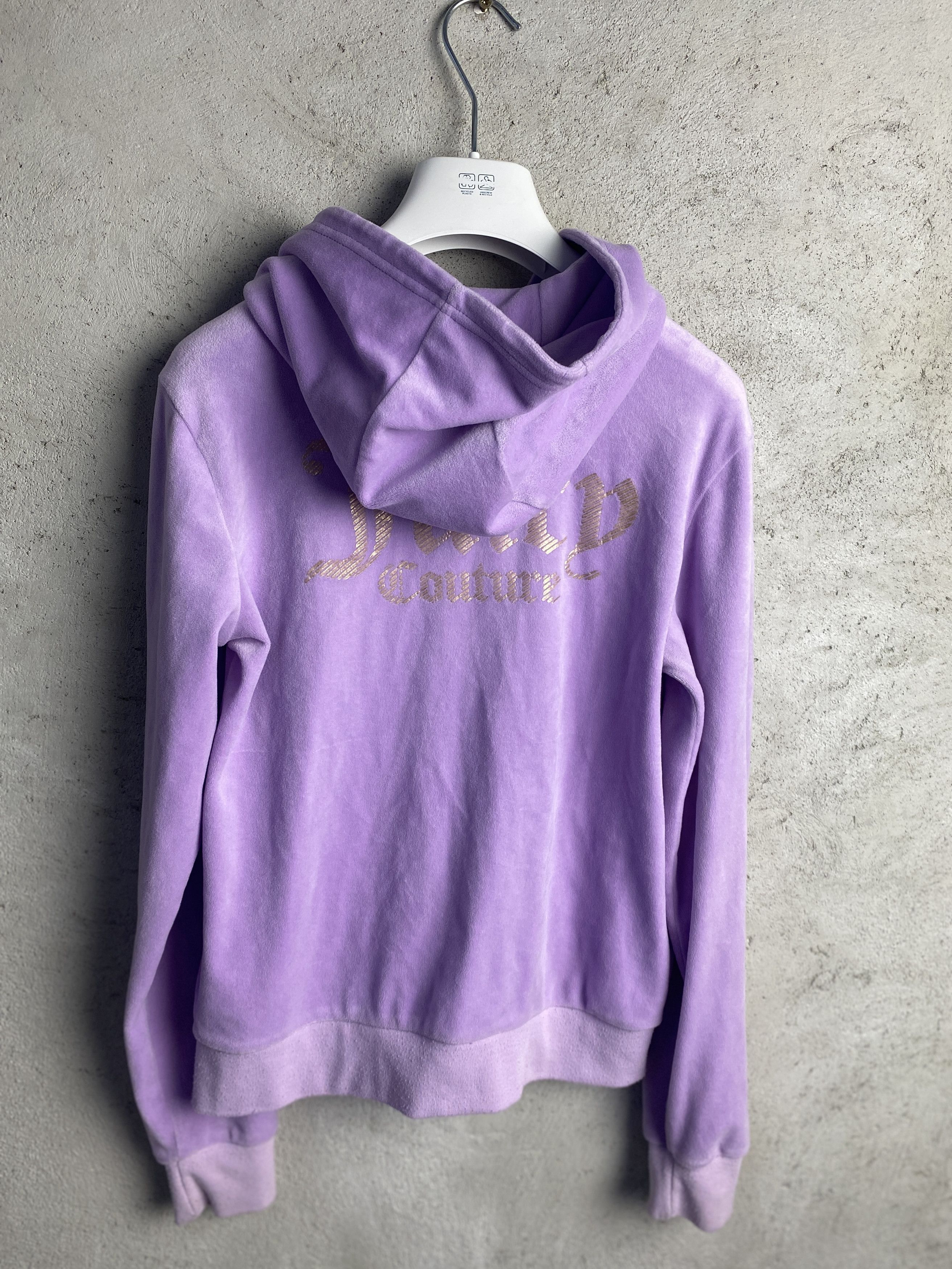 Juicy Couture Juicy Couture zip-up hoodie y2k 00s velvet velour Size XS / US 0-2 / IT 36-38 - 2 Thumbnail
