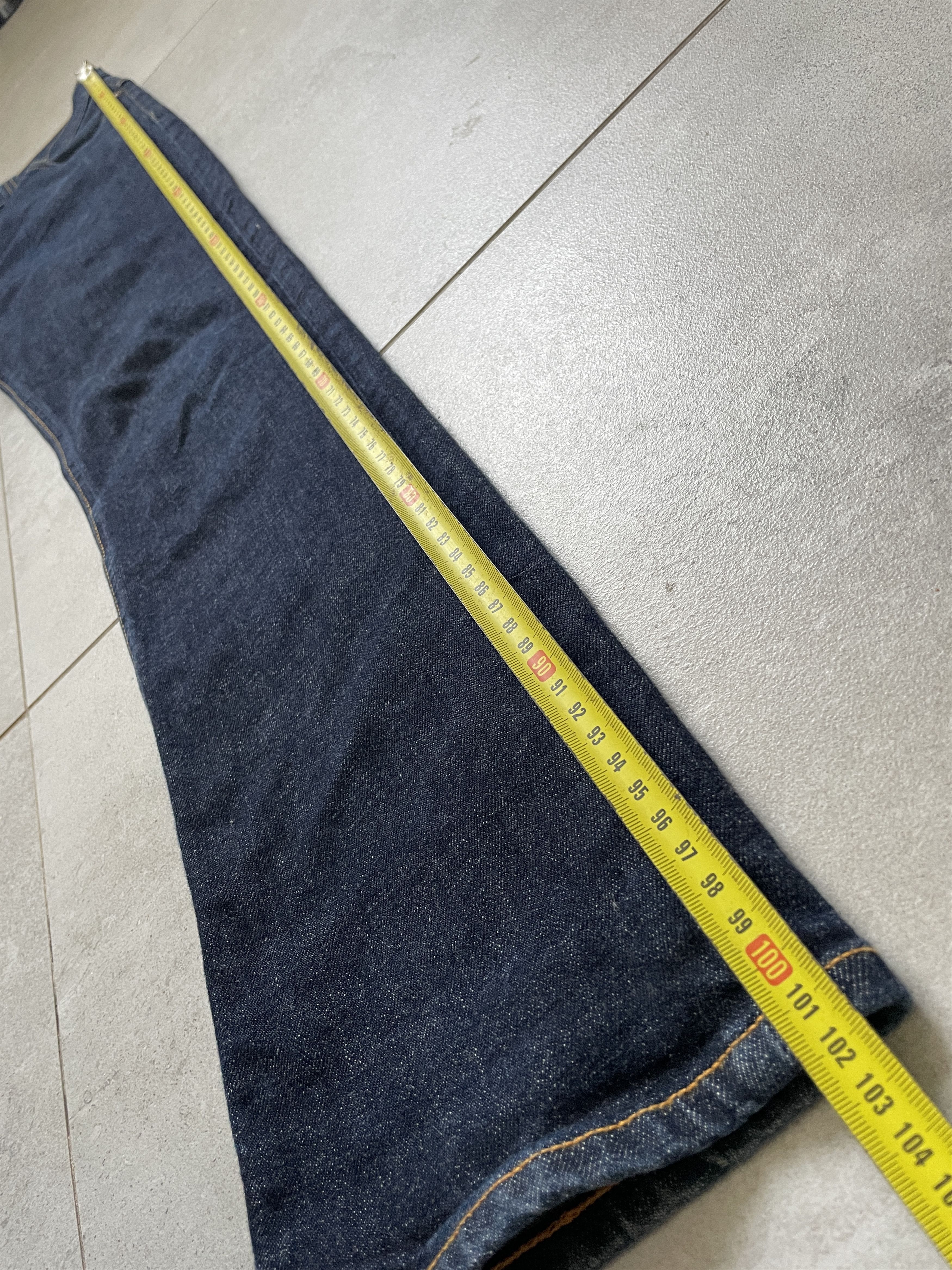 Japanese Brand × Jean × Nudie Jeans NAVY DENIM NUDIE JEANS THIN FINN SLKINNY DENIM Size US 31 - 10 Thumbnail