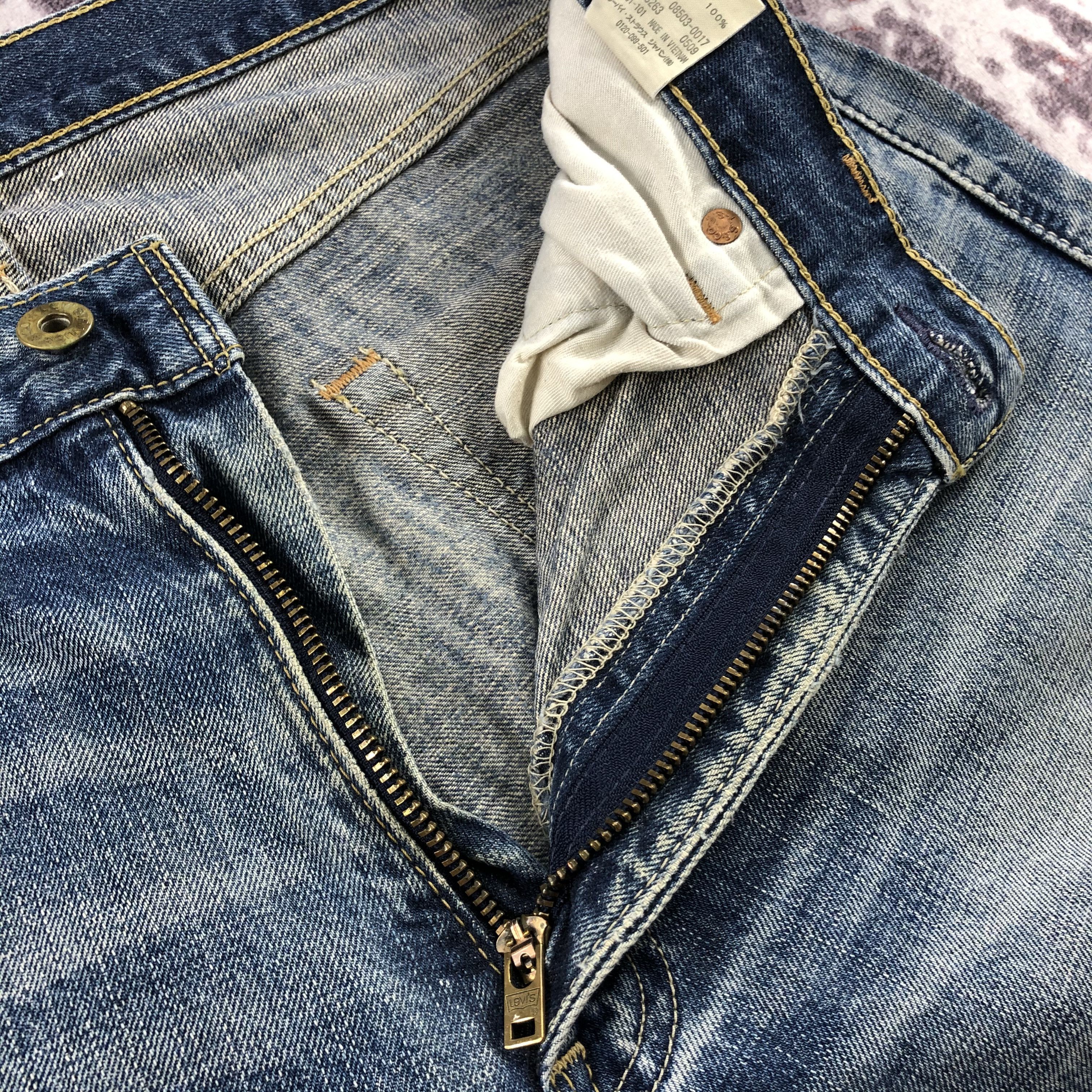 Levi's × Vintage Vintage 90s Levis 503 Earth Tone Jeans-JM2257 Size US 33 - 13 Thumbnail