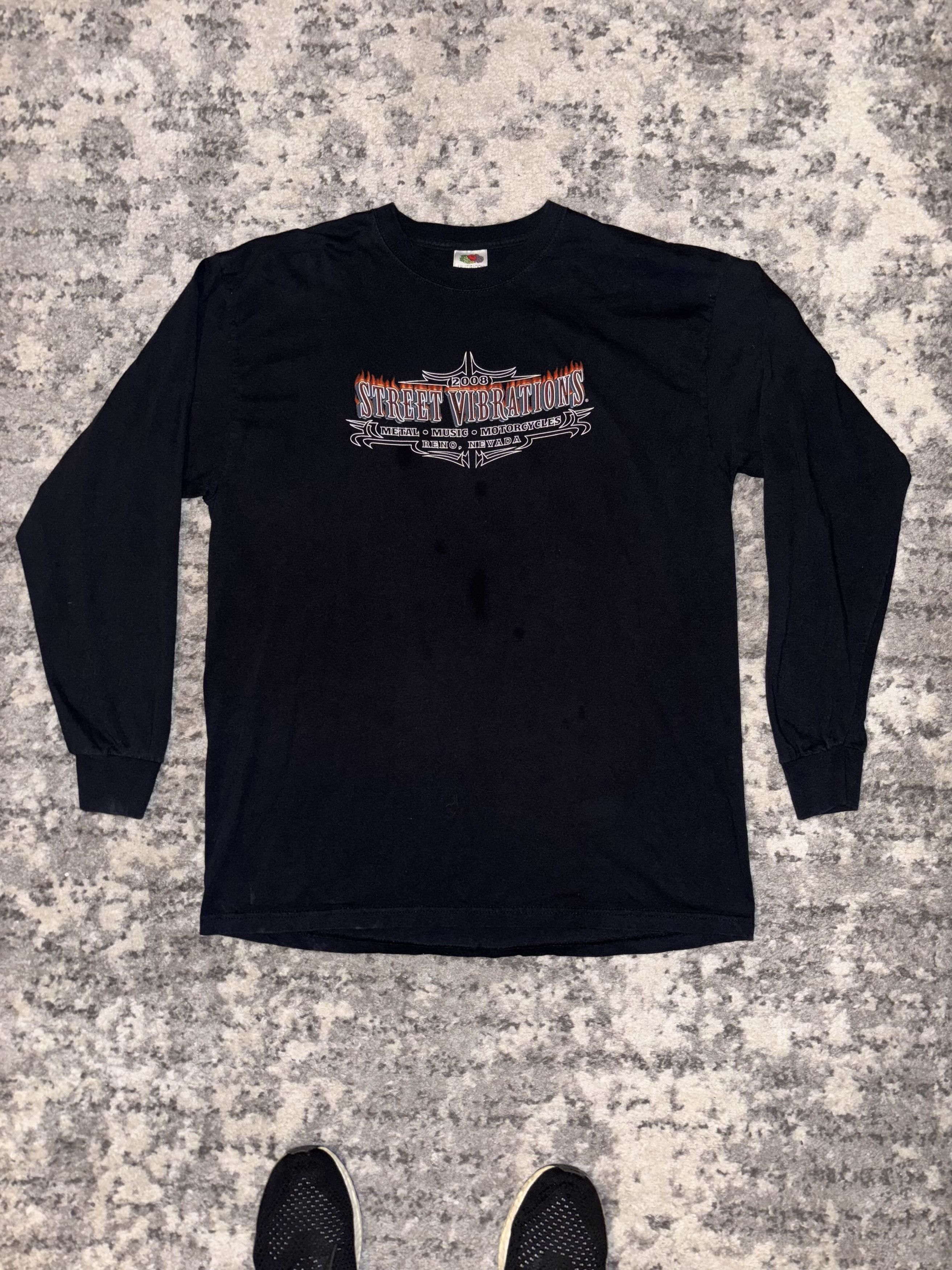 Harley Davidson 2000s Street Vibrations Motorcycles Reno Shirt Size US XL / EU 56 / 4 - 3 Thumbnail