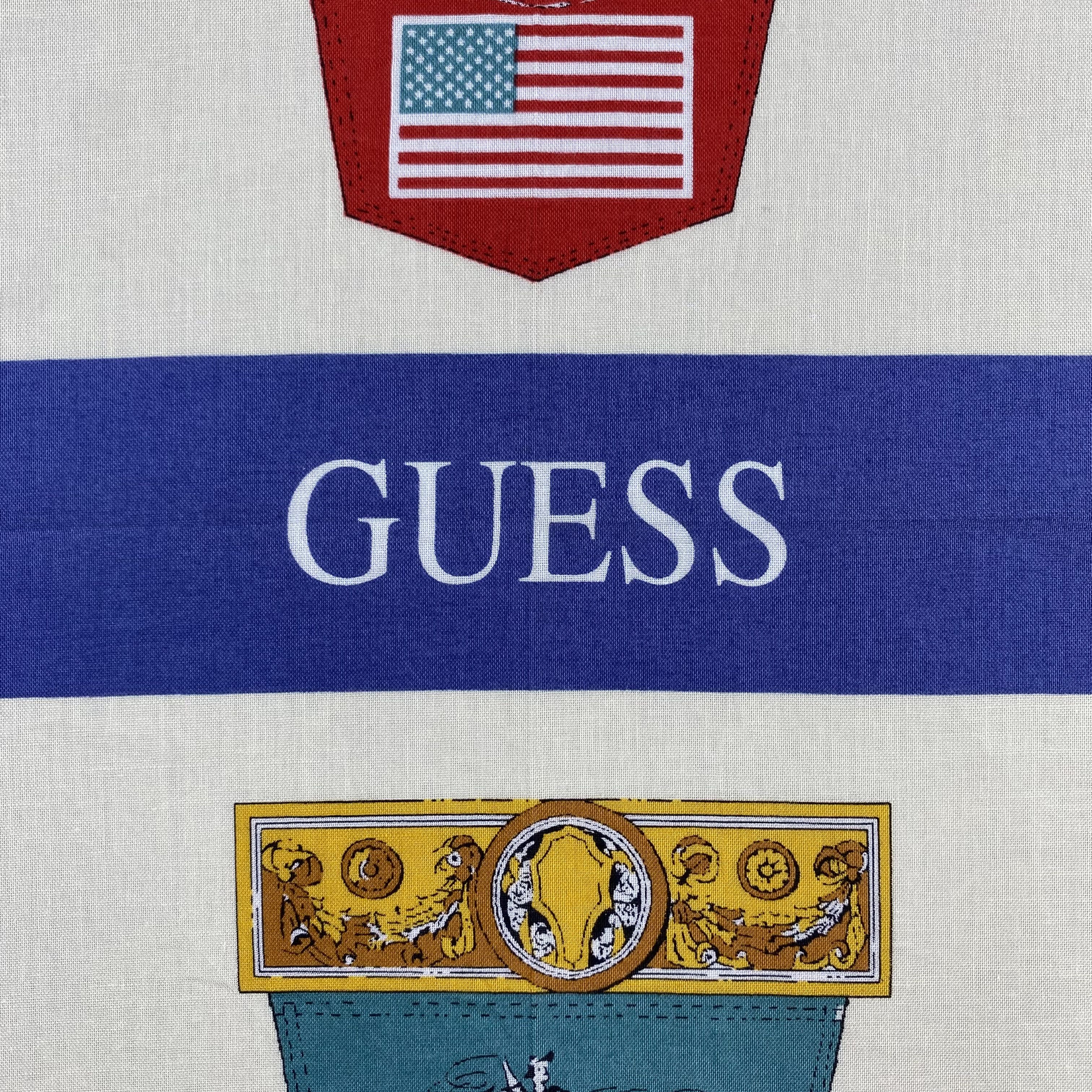 Guess × Vintage Guees Bandana/ Handkerchief / Neckerchief-P1905 Size ONE SIZE - 4 Thumbnail