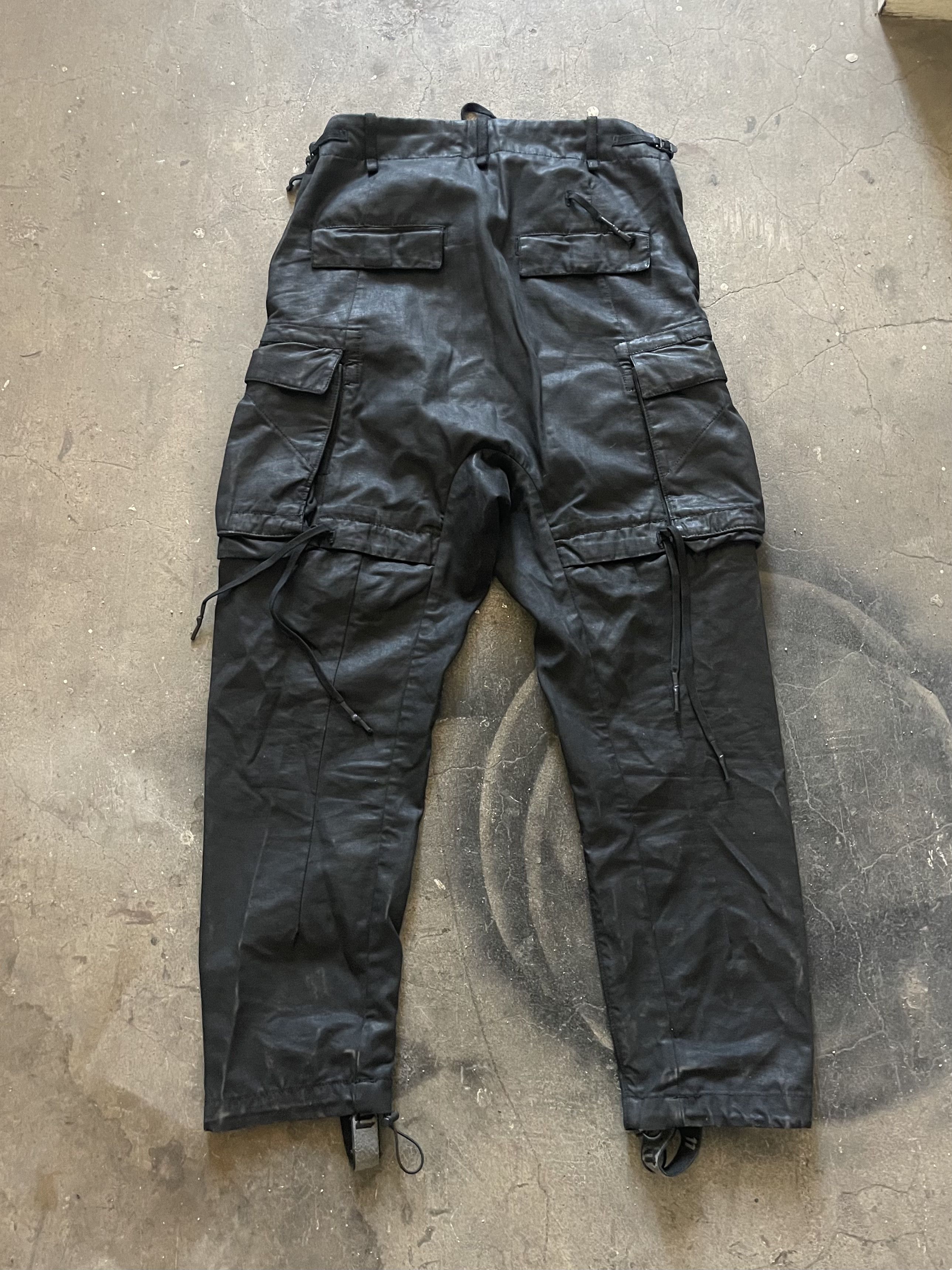 11 By Boris Bidjan Saberi WAXED CARGOS Size US 32 / EU 48 - 3 Thumbnail